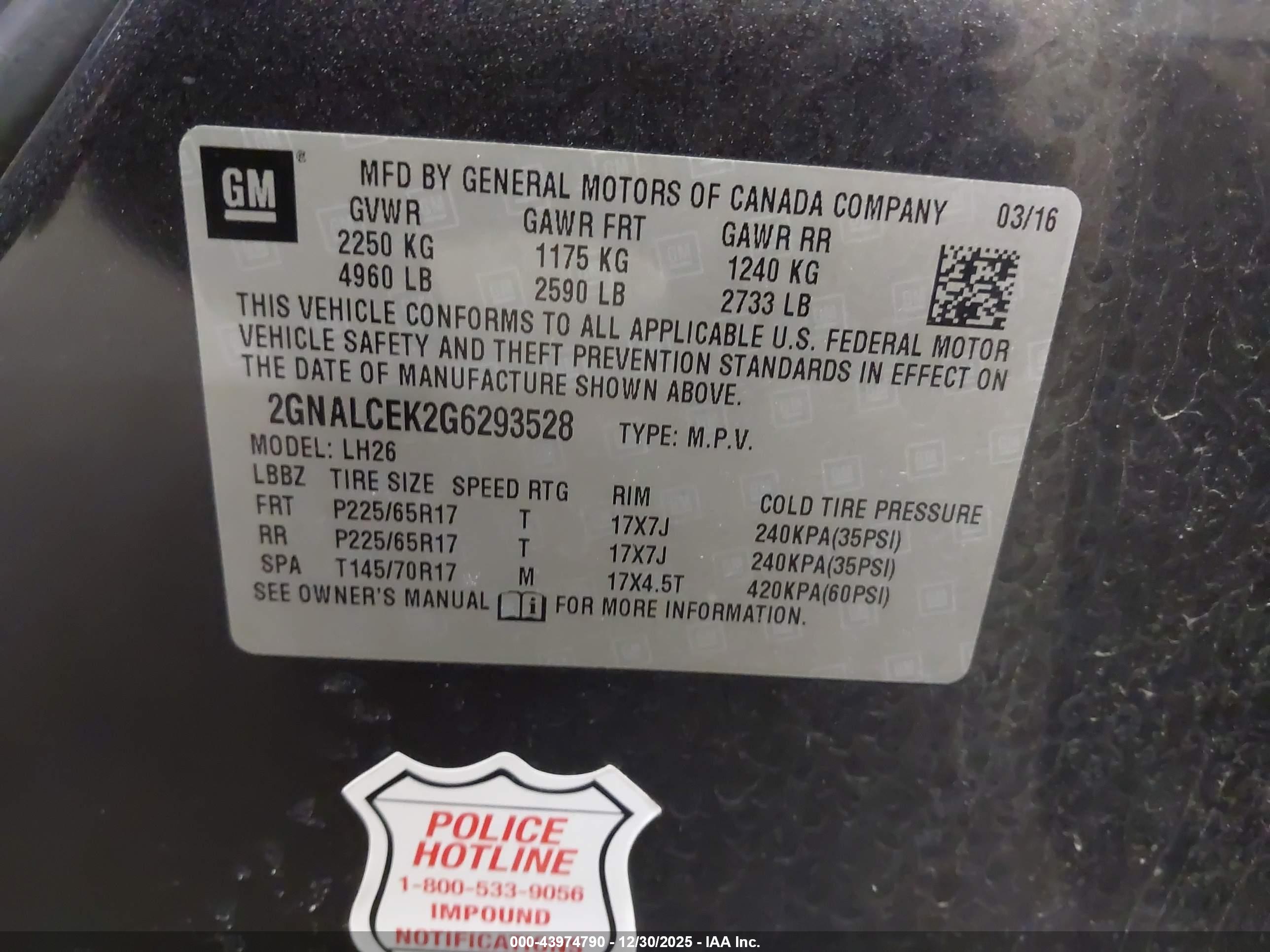 CHEVROLET EQUINOX image 9