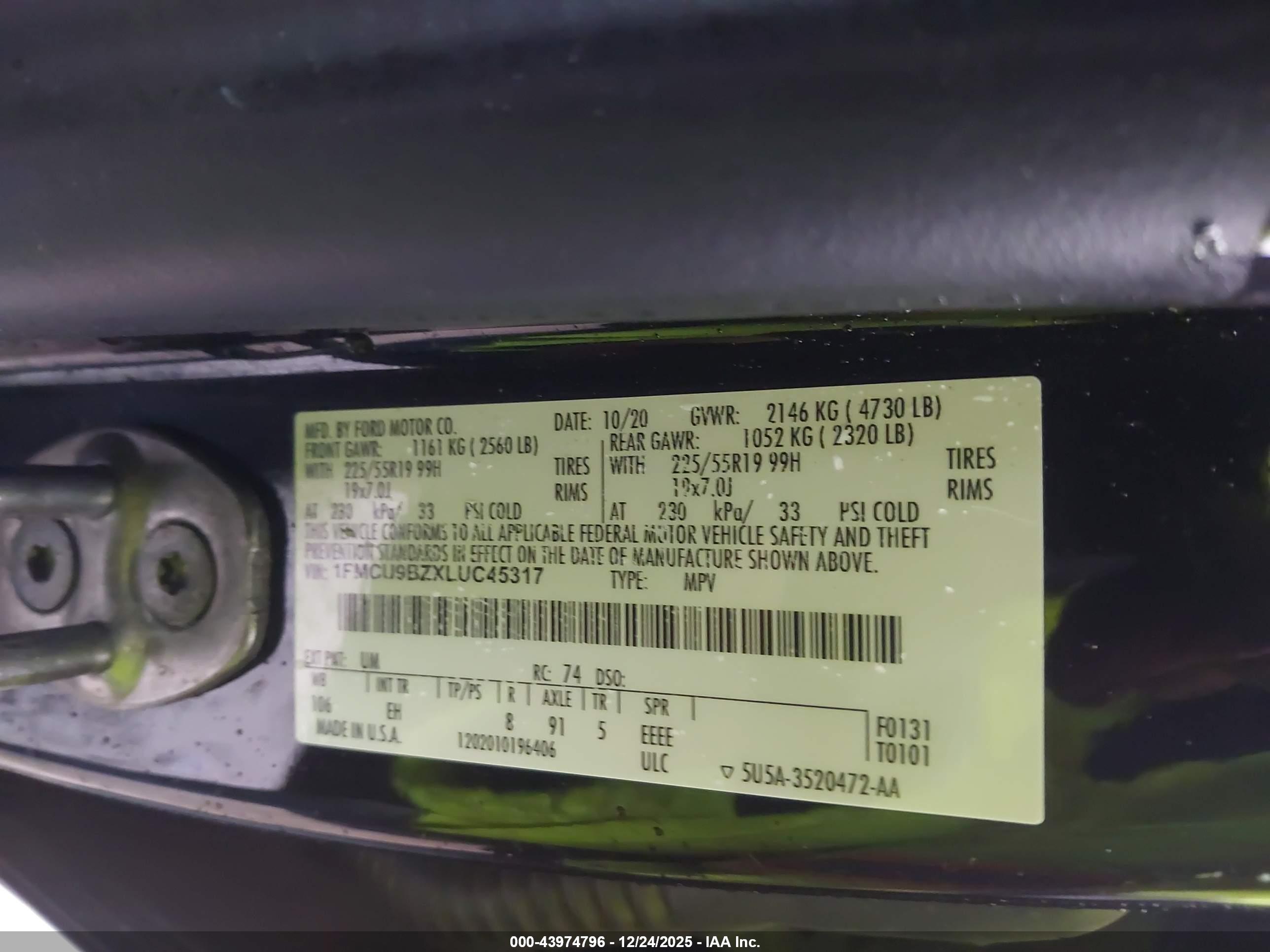 FORD ESCAPE image 9