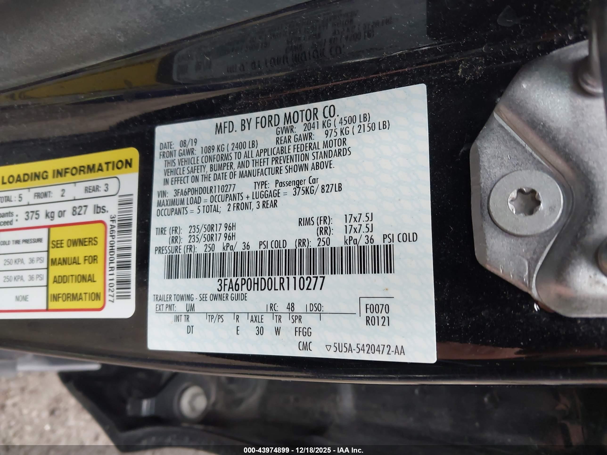 FORD FUSION image 9