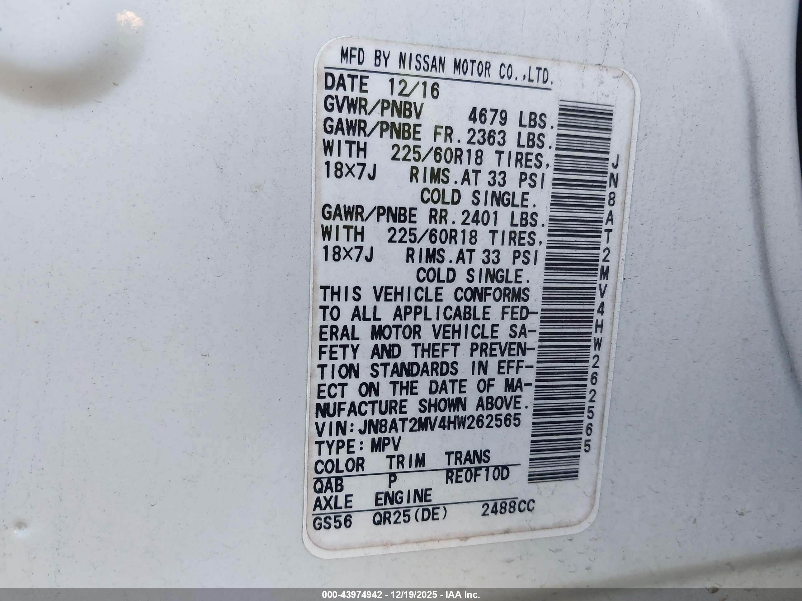 NISSAN ROGUE image 9
