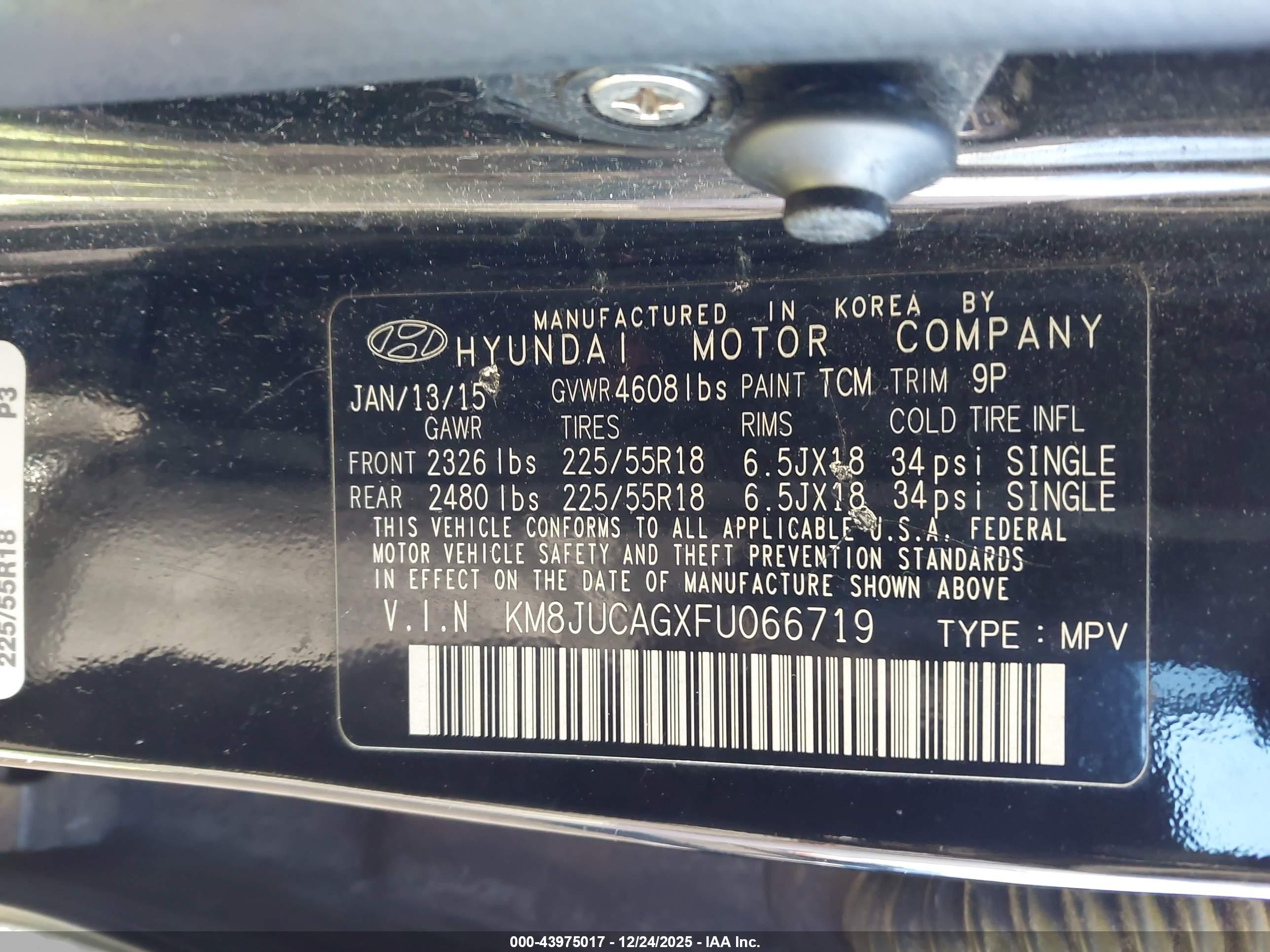 HYUNDAI TUCSON image 9