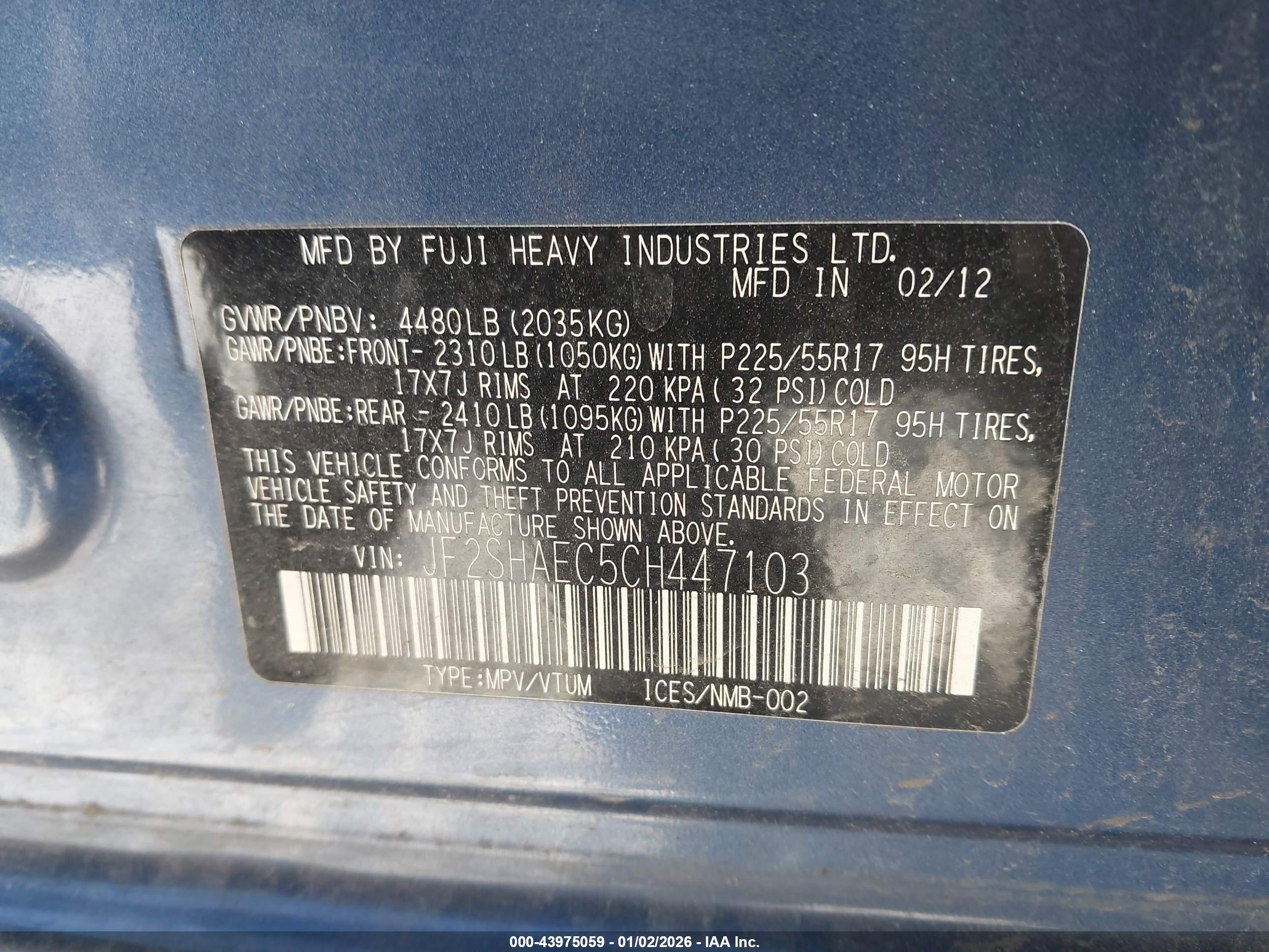 SUBARU FORESTER image 9