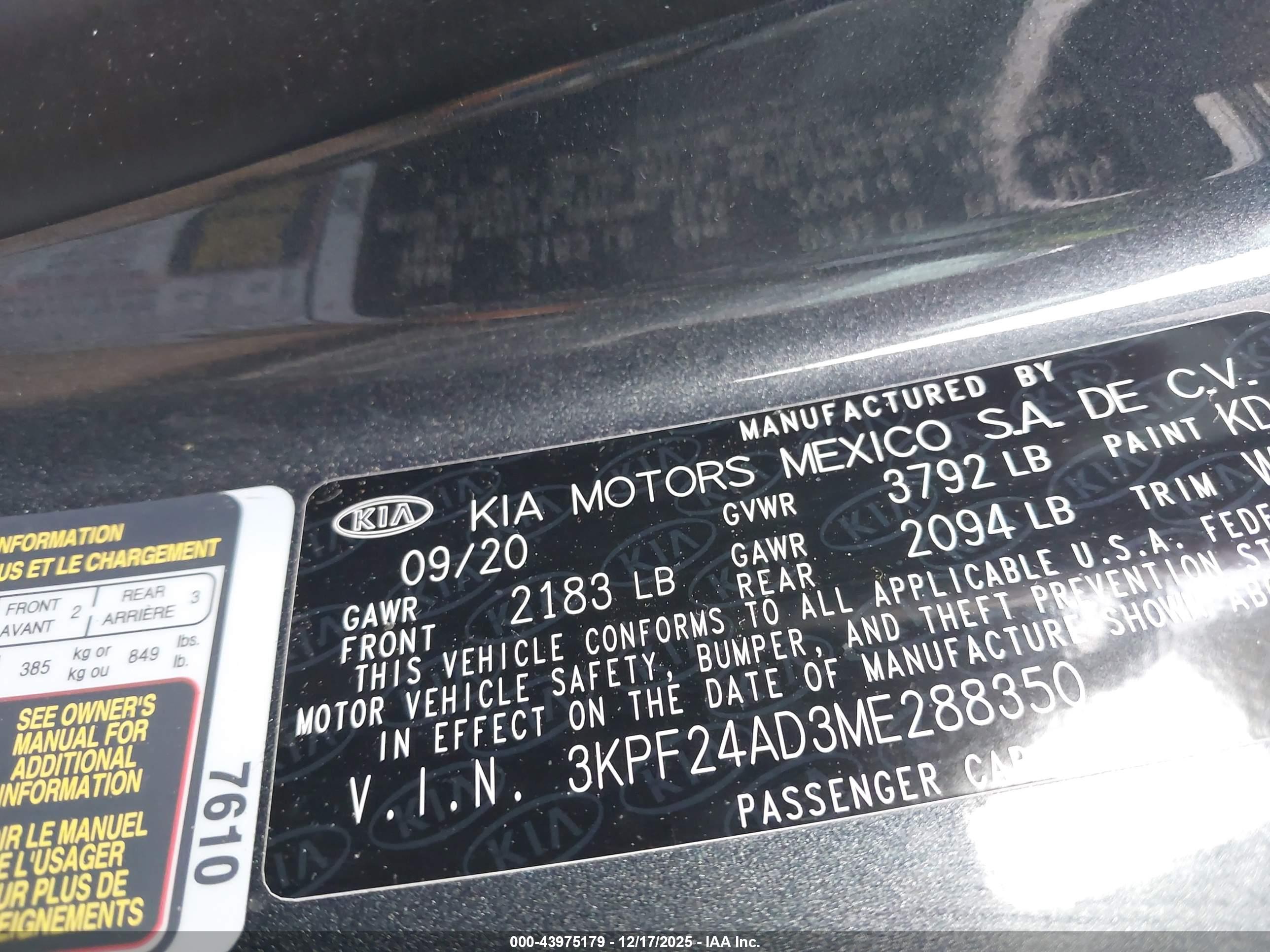 KIA FORTE image 9