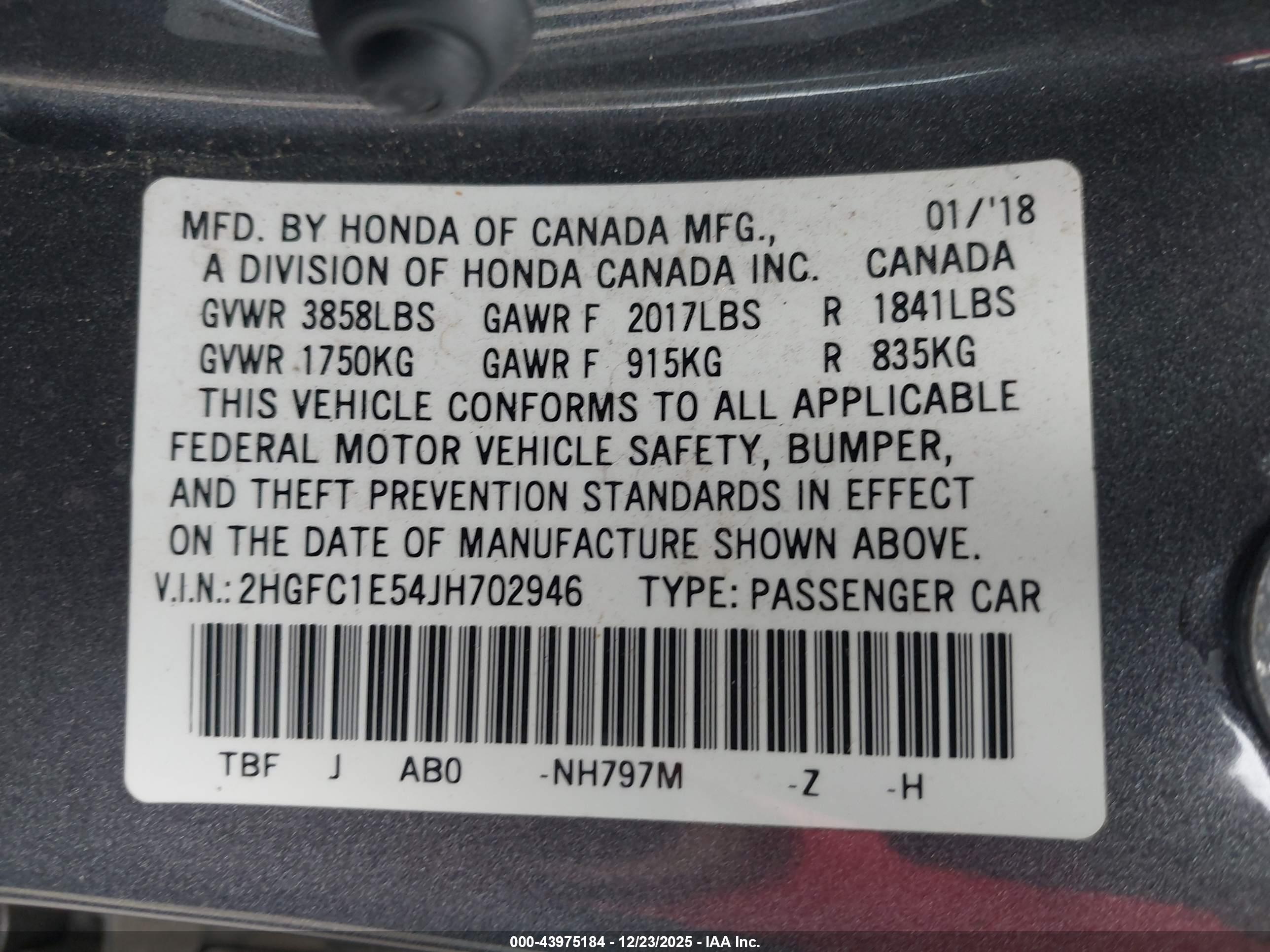 HONDA CIVIC image 9