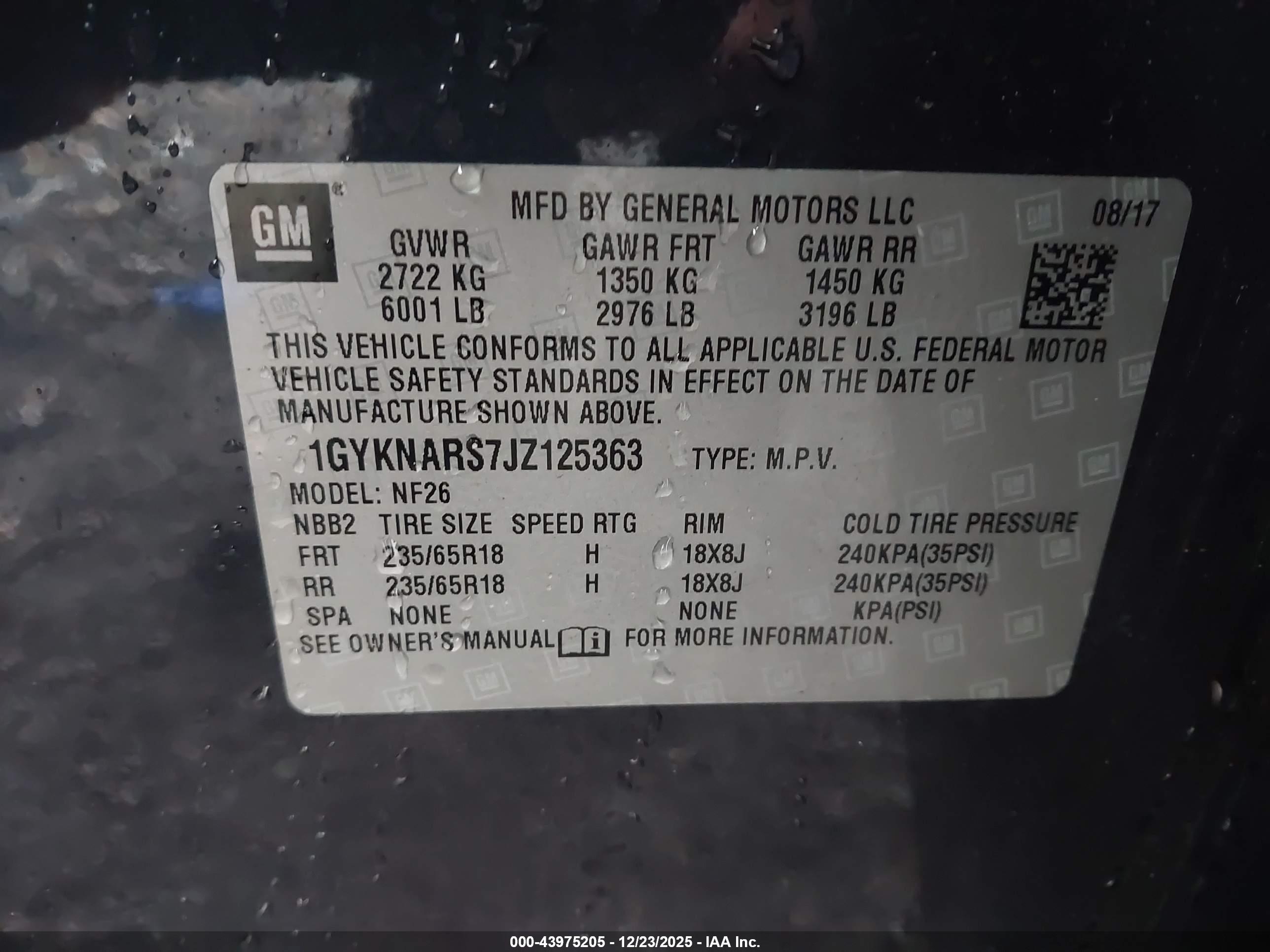 CADILLAC XT5 image 9