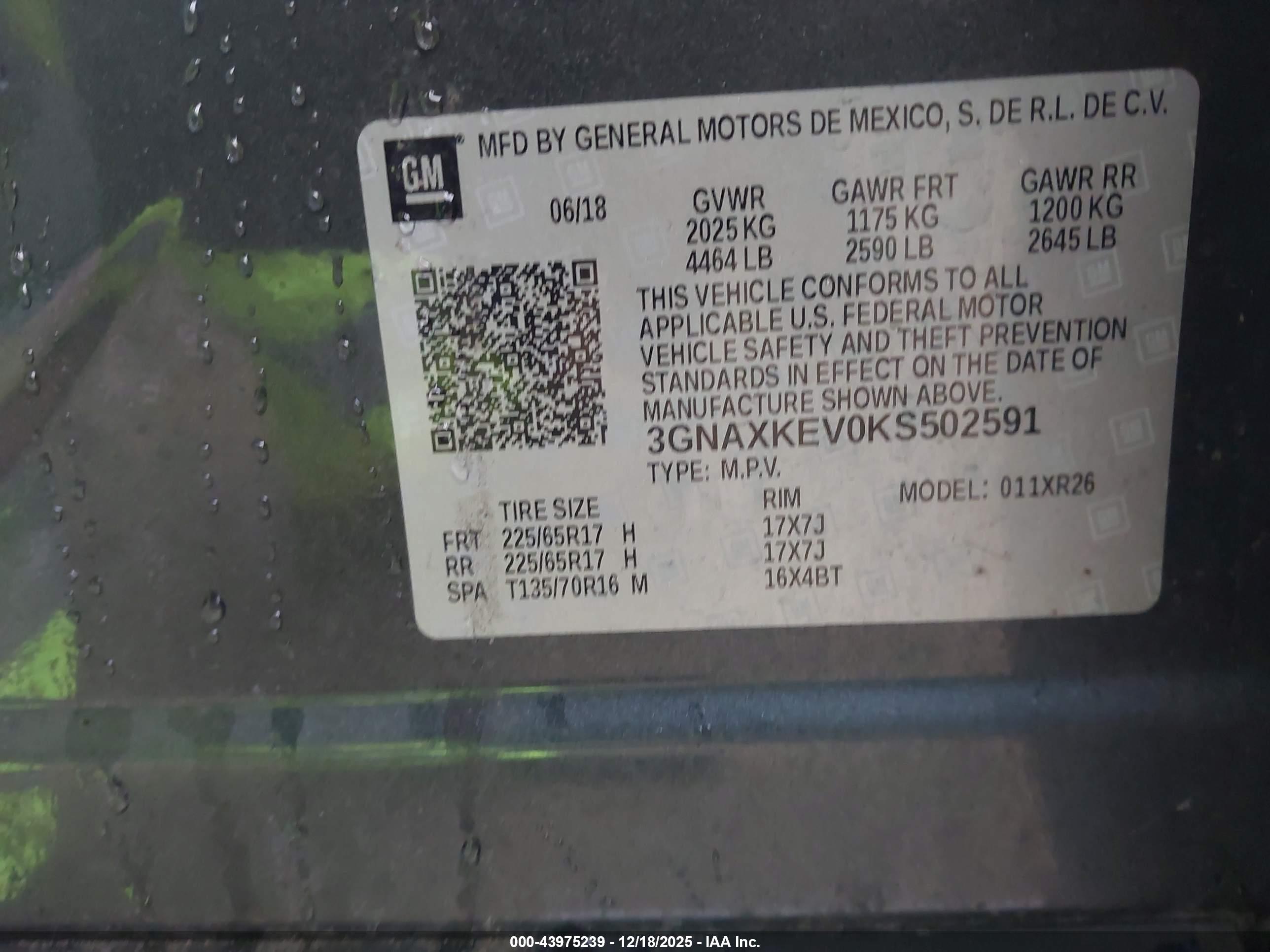 CHEVROLET EQUINOX image 9