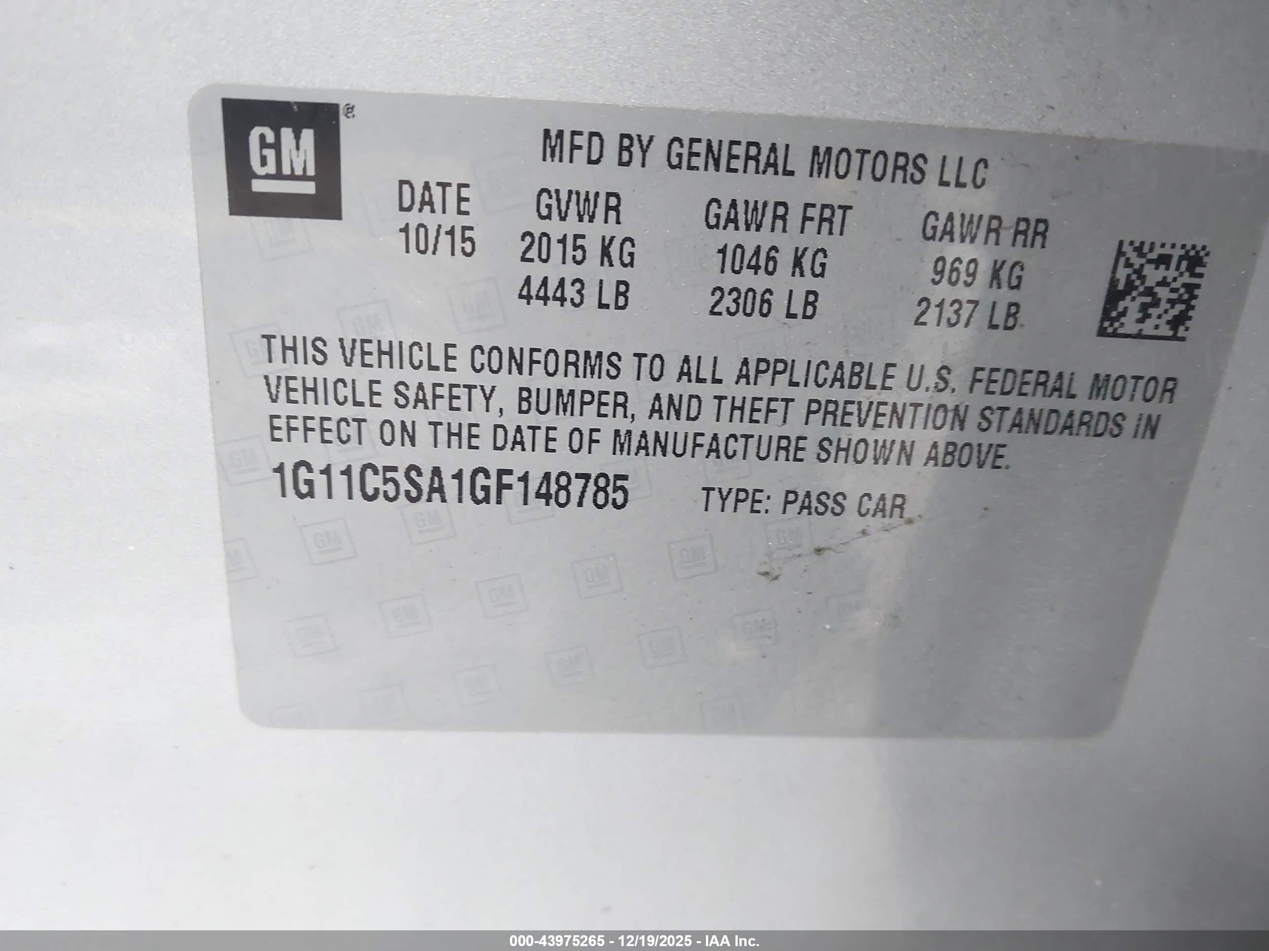 CHEVROLET MALIBU image 9