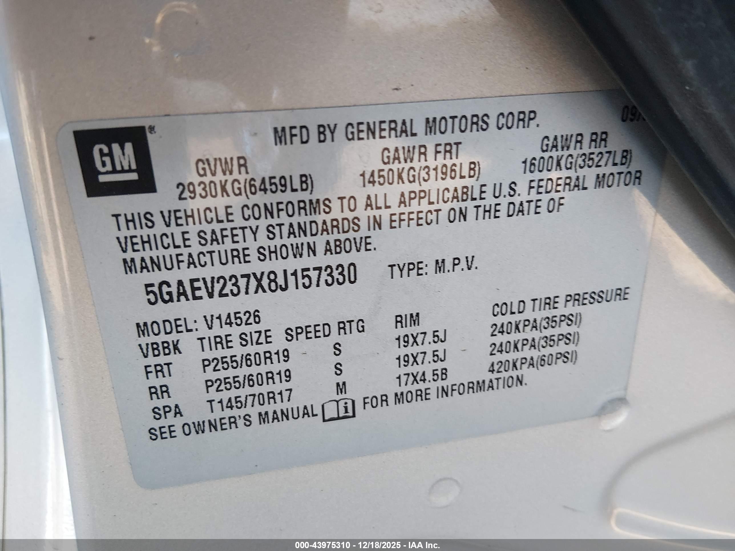BUICK ENCLAVE image 9