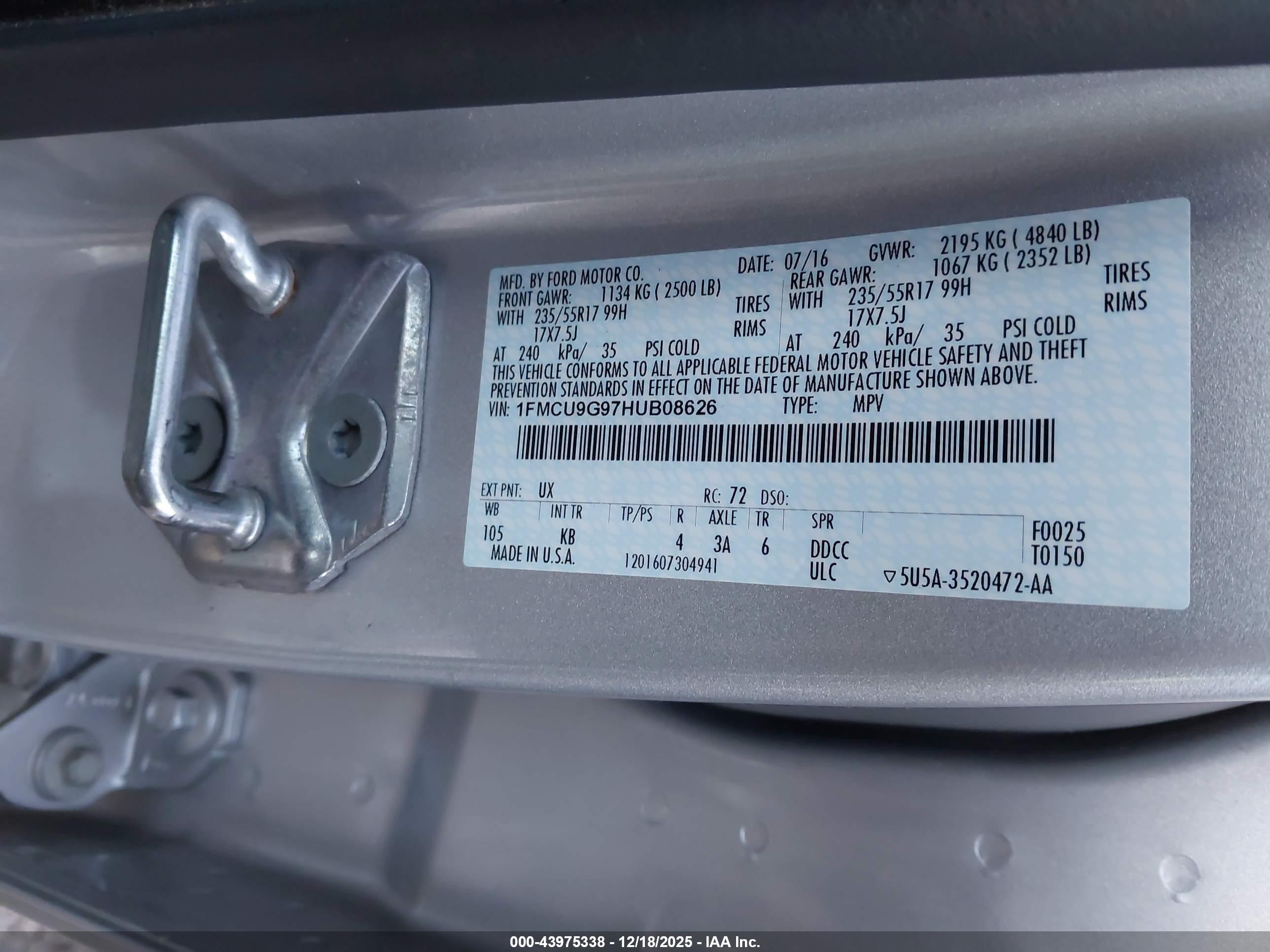 FORD ESCAPE image 9