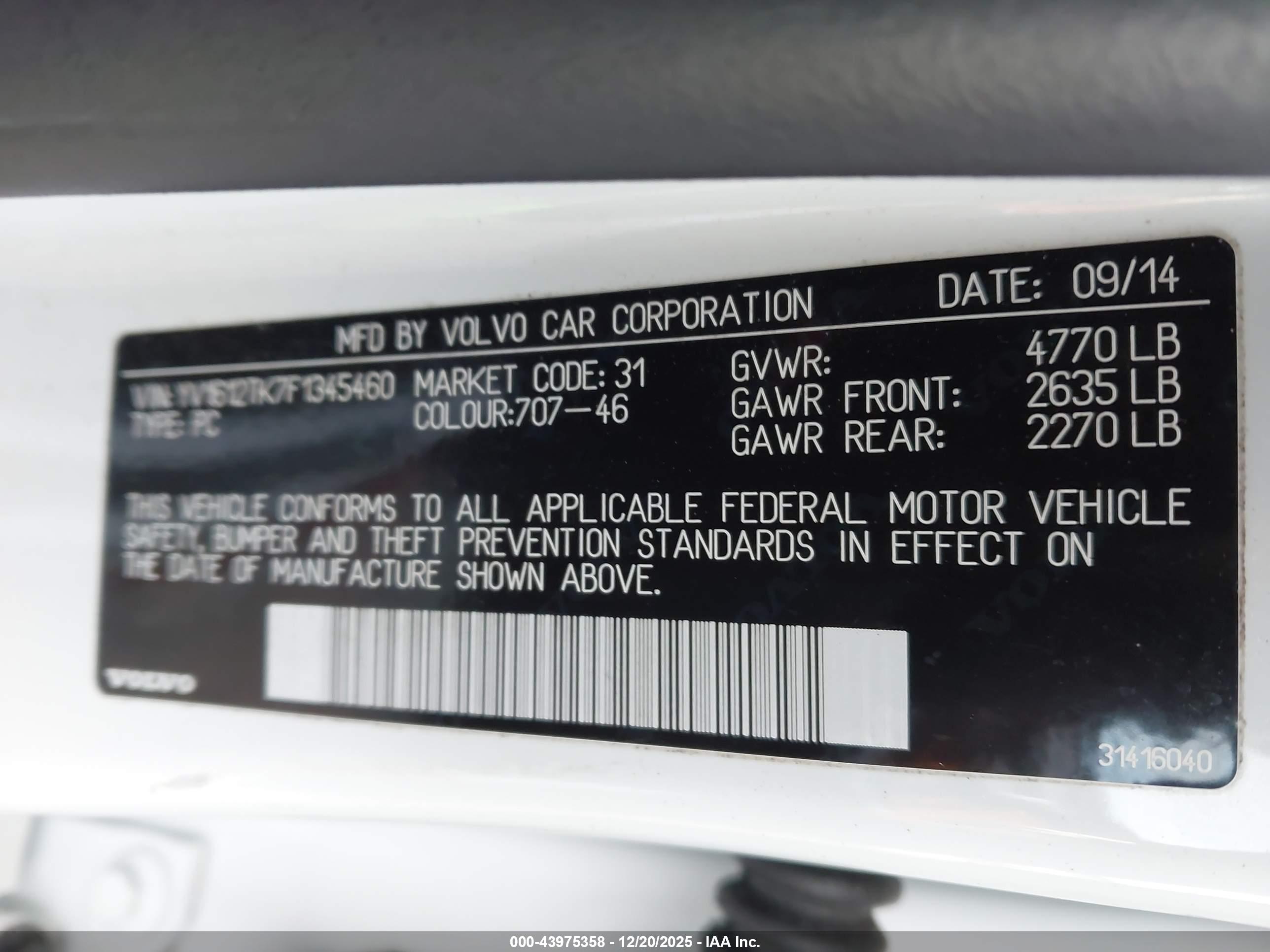 VOLVO S60 image 9