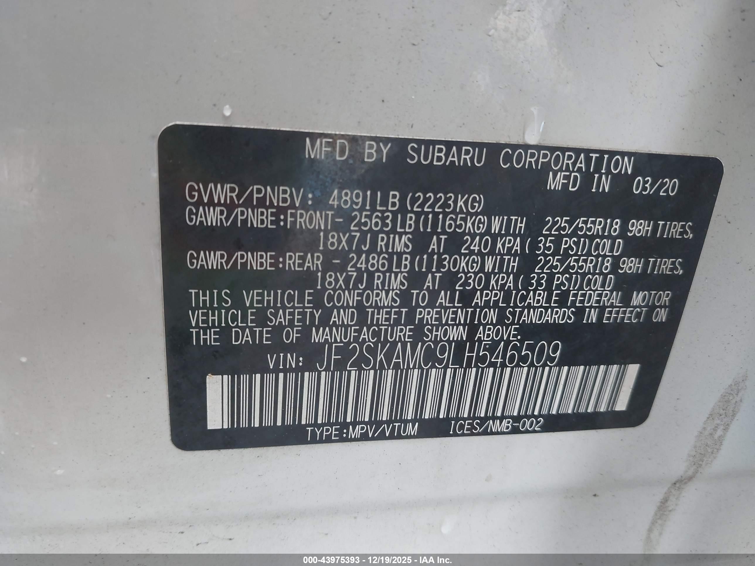 SUBARU FORESTER image 9
