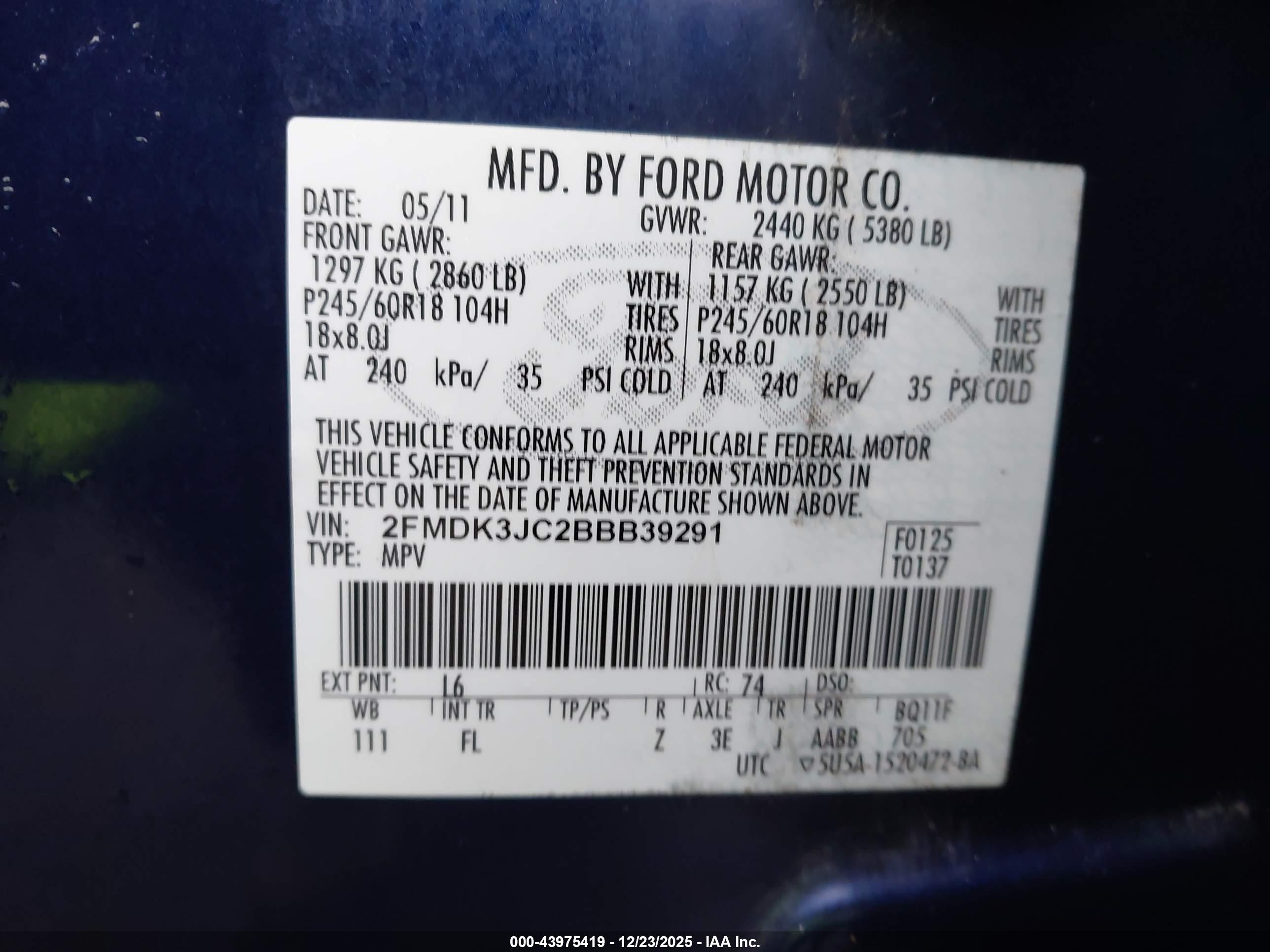 FORD EDGE image 9