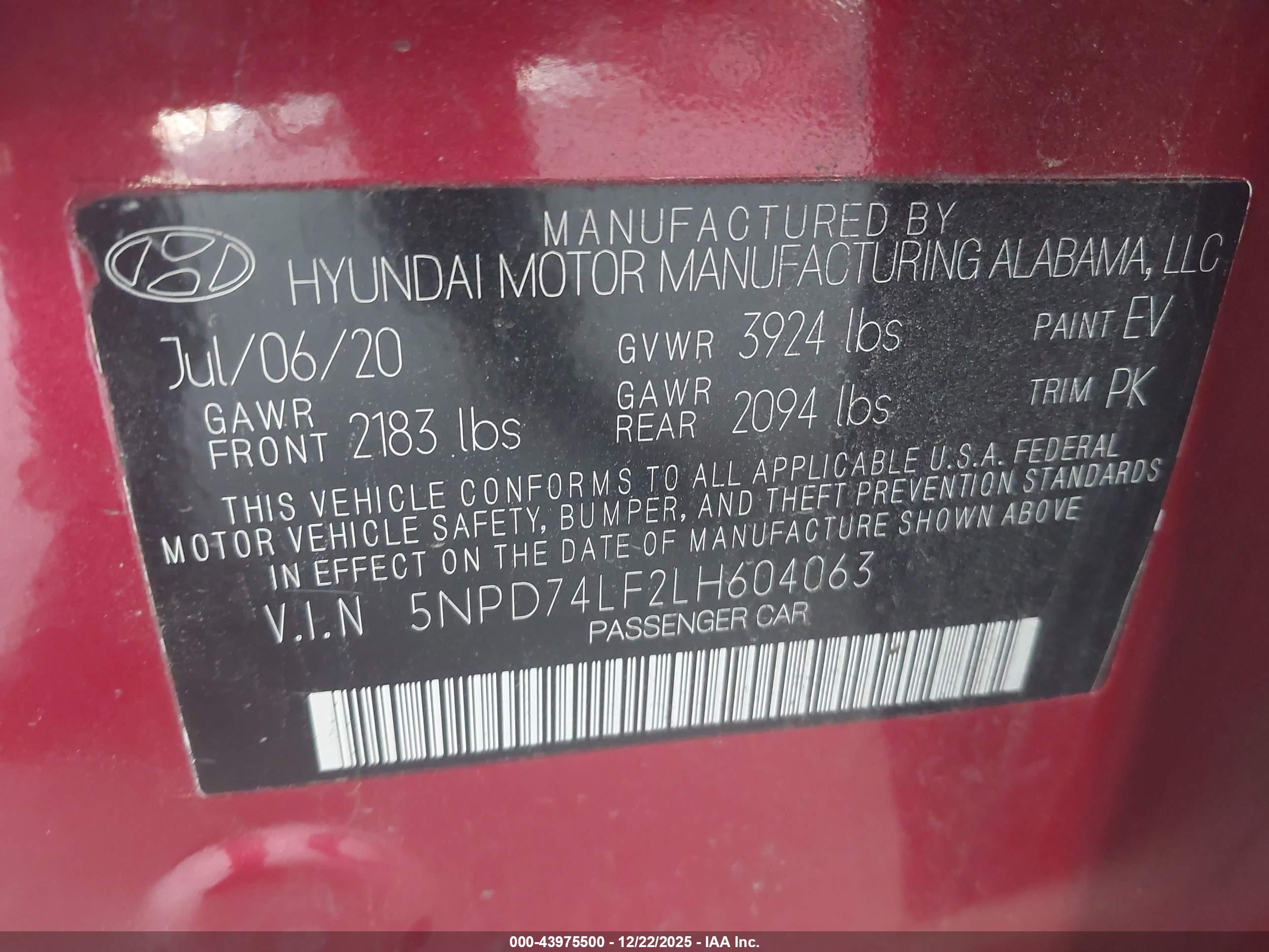 HYUNDAI ELANTRA image 9