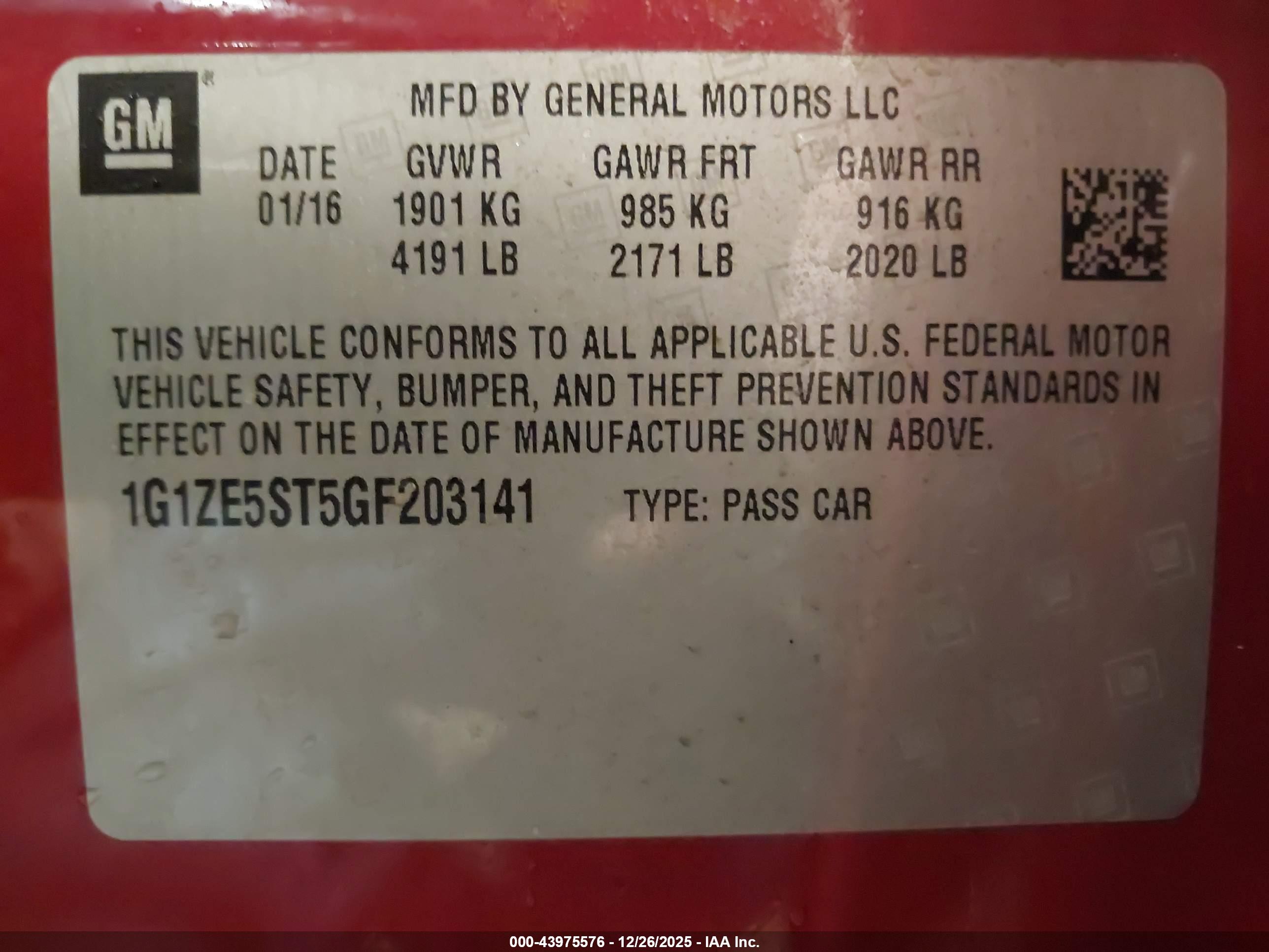 CHEVROLET MALIBU image 9