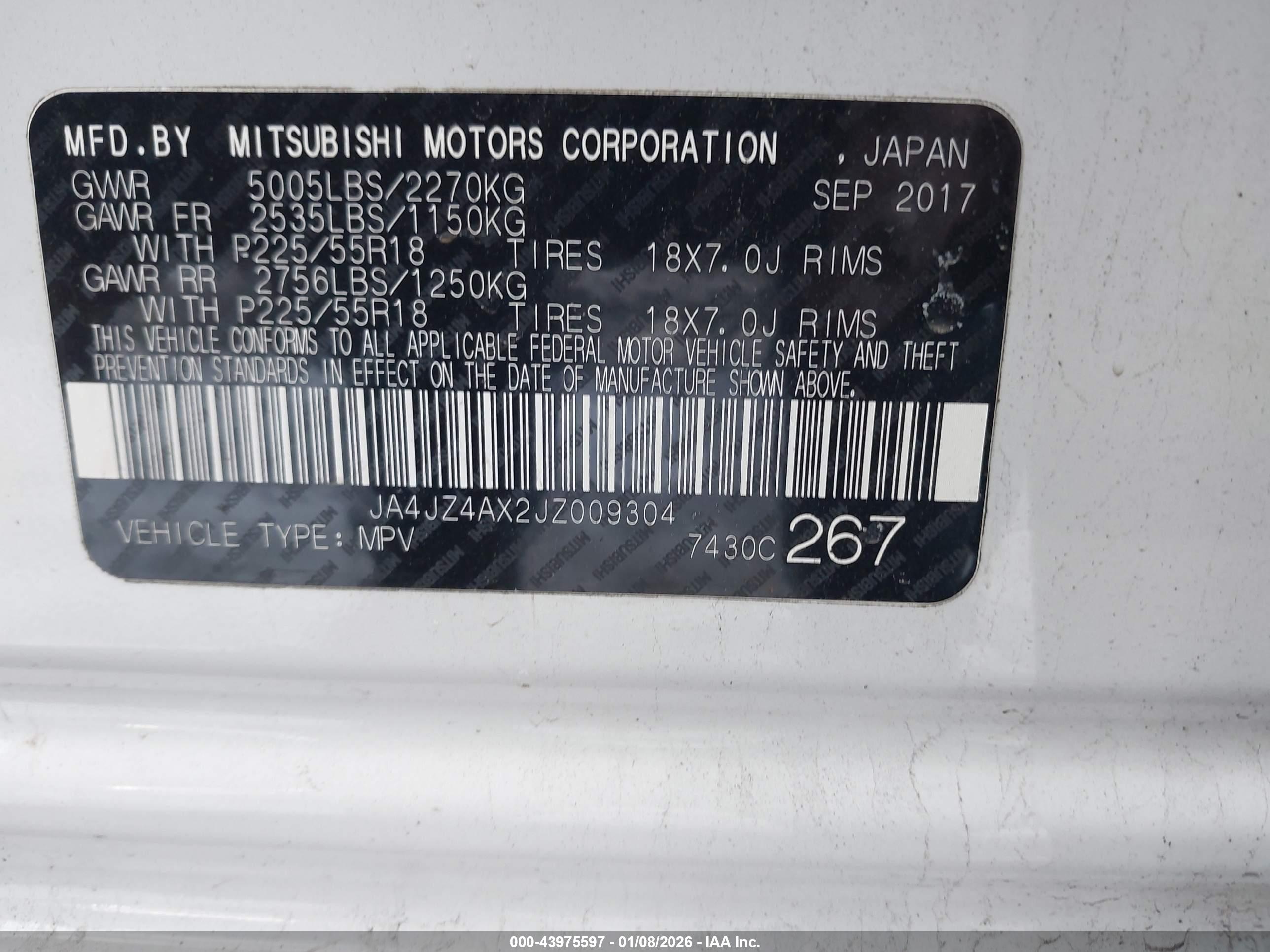 MITSUBISHI OUTLANDER image 9