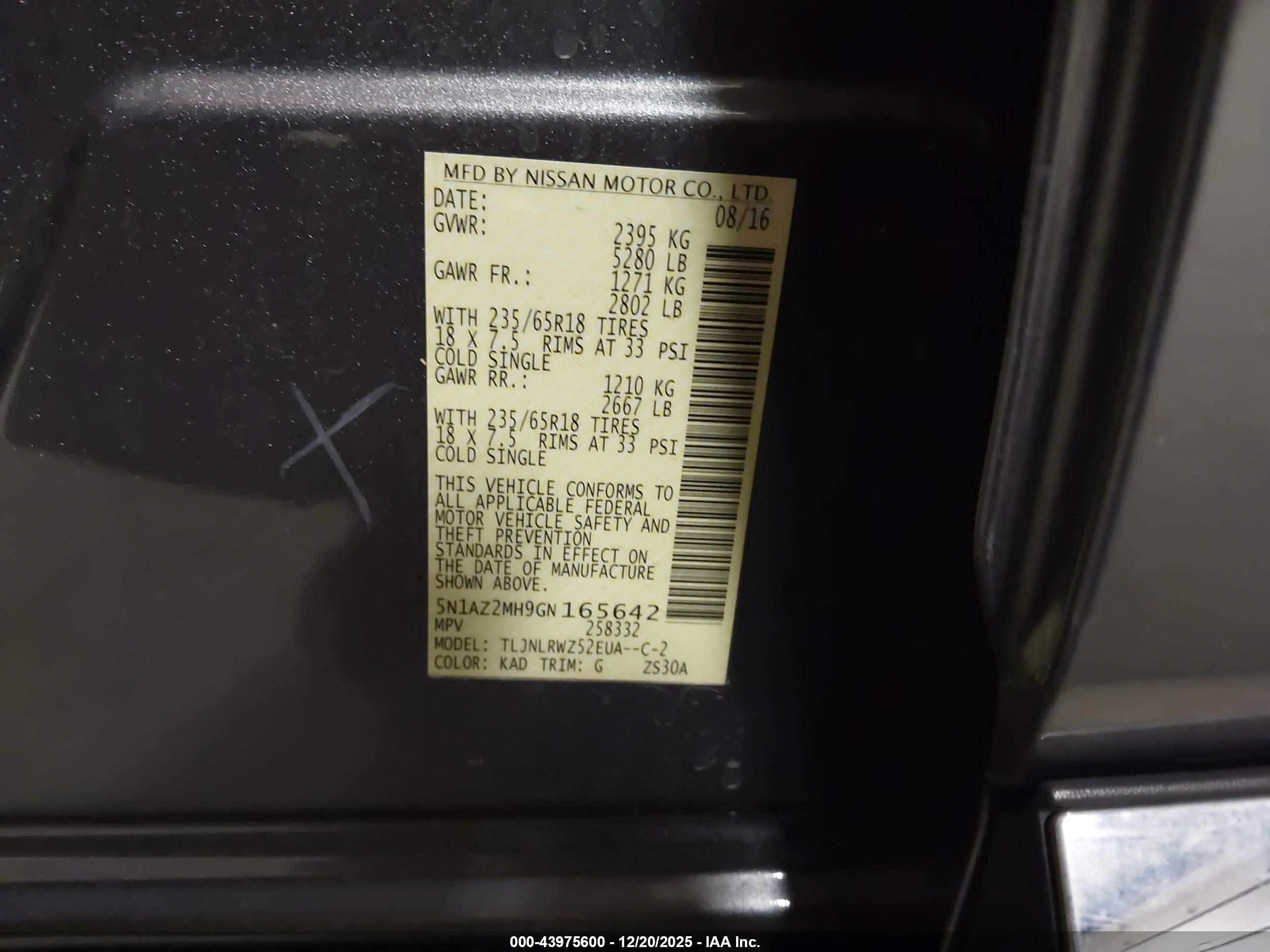 NISSAN MURANO image 9