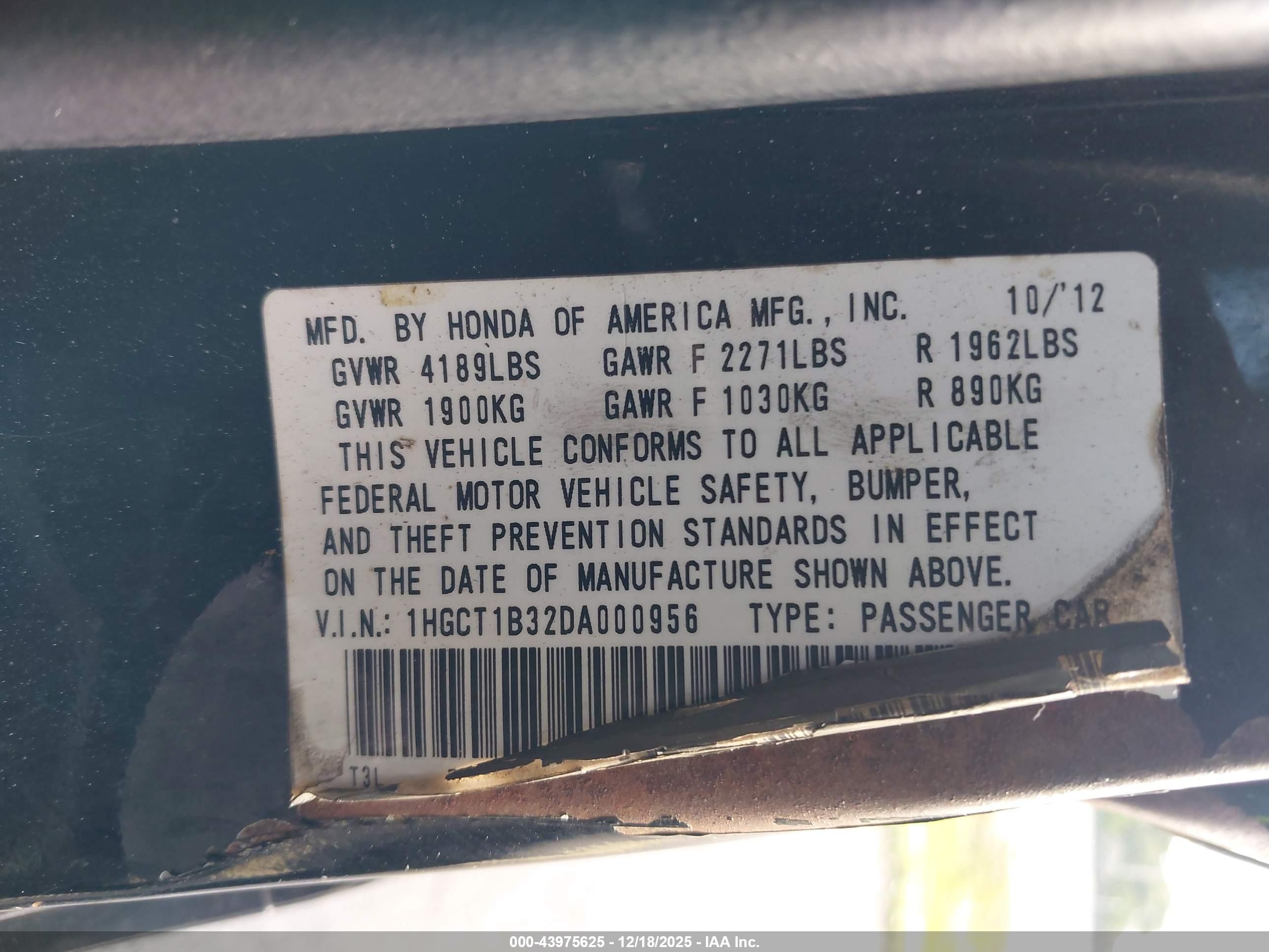 HONDA ACCORD image 9
