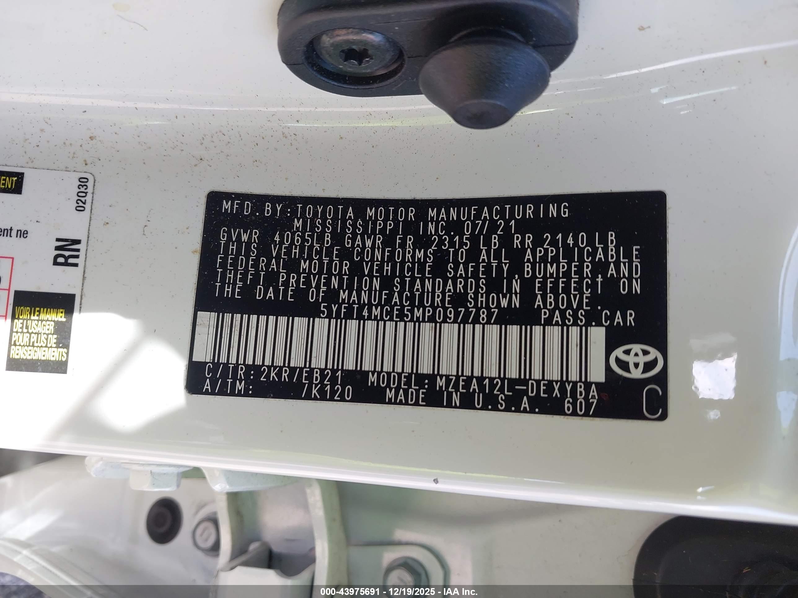TOYOTA COROLLA image 9