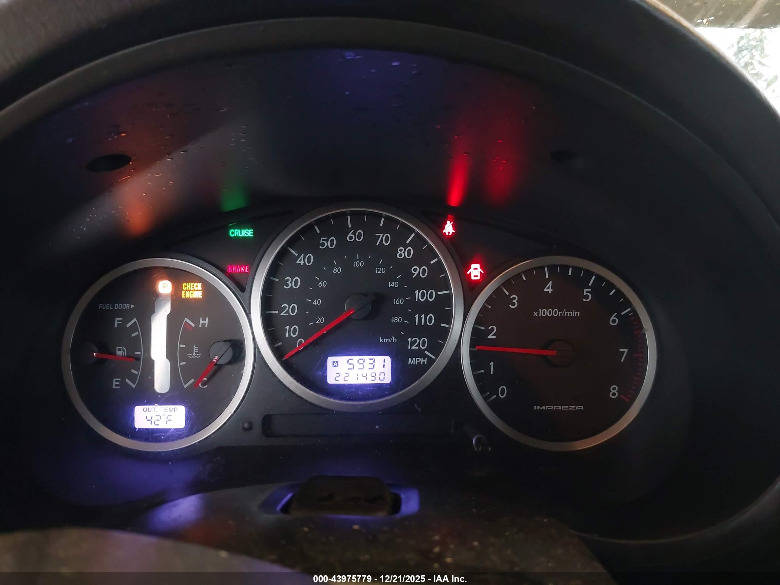 SUBARU IMPREZA image 7