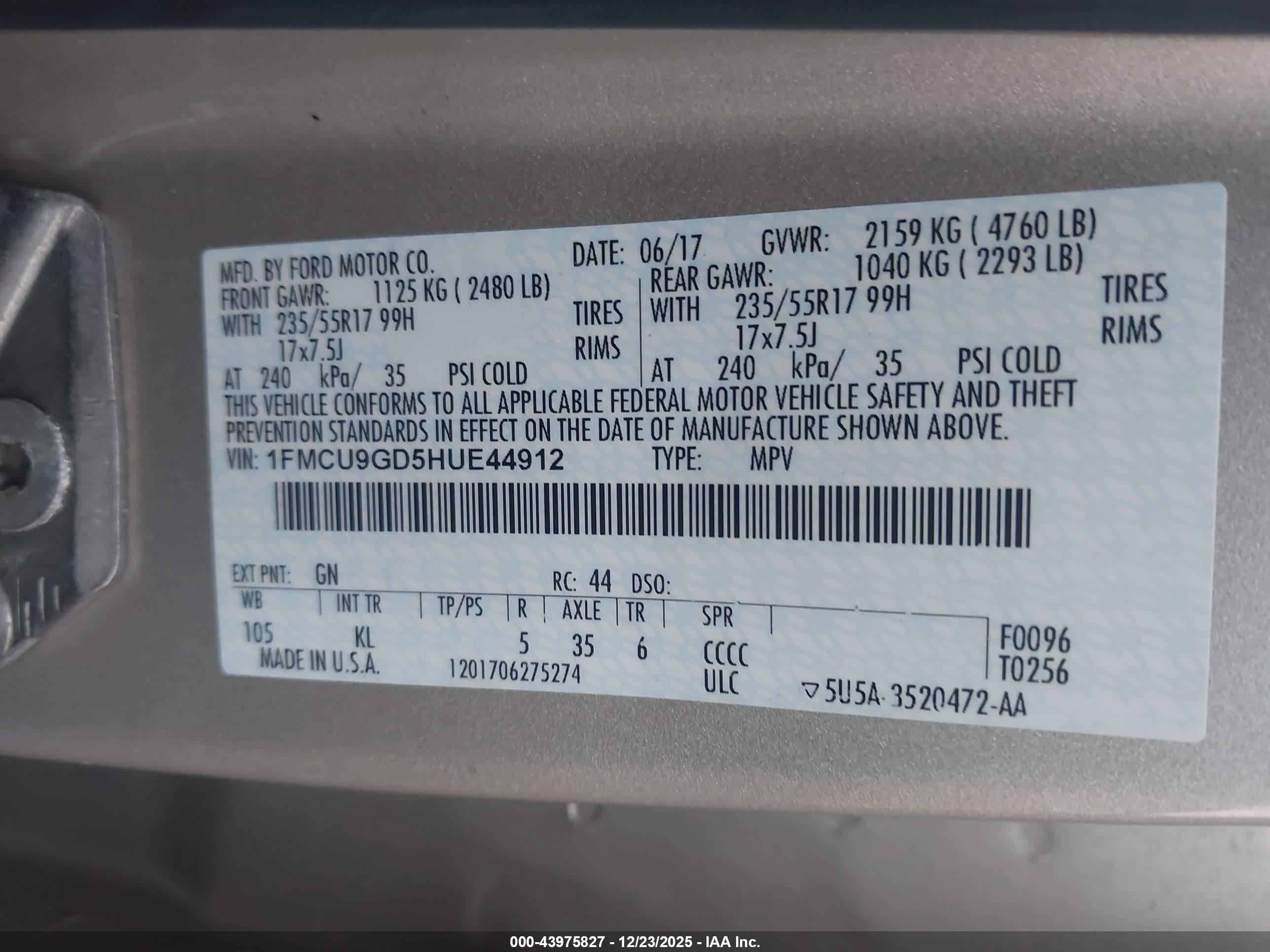FORD ESCAPE image 9