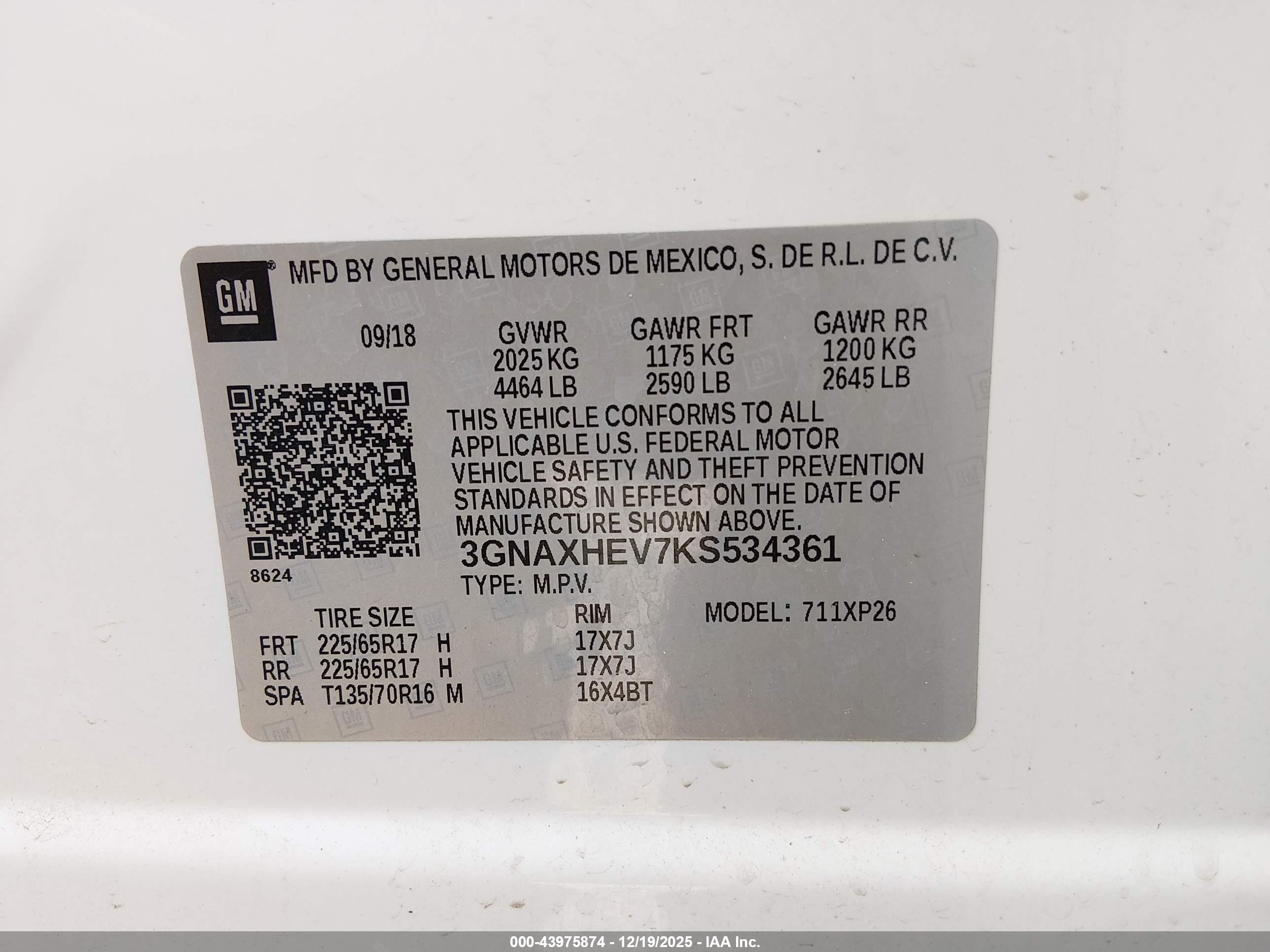 CHEVROLET EQUINOX image 9
