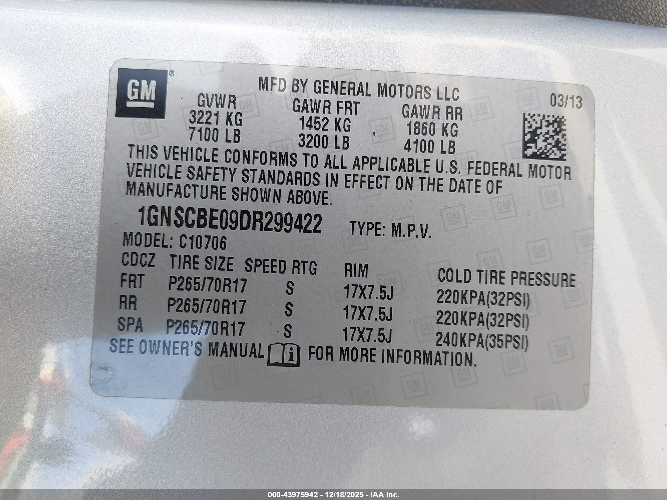 CHEVROLET TAHOE image 9