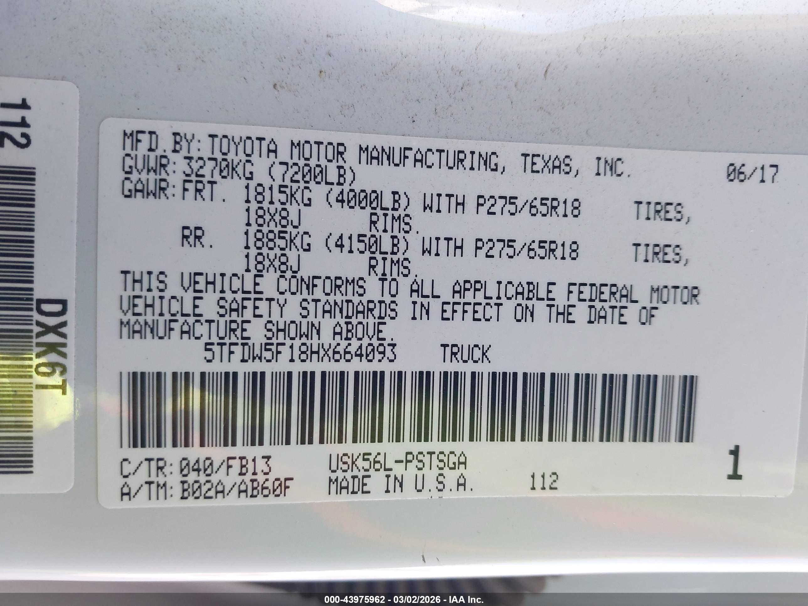 TOYOTA TUNDRA image 9