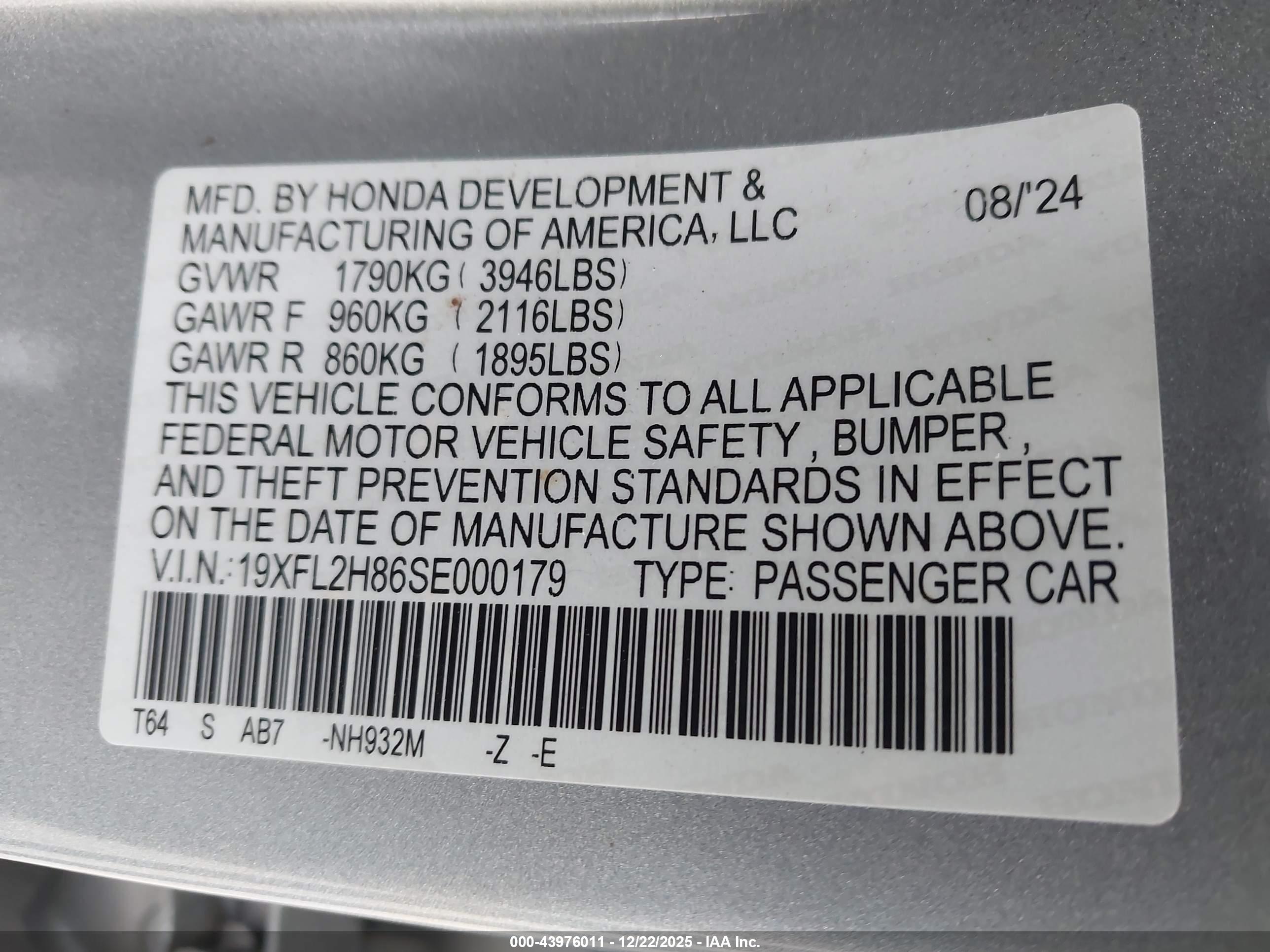 HONDA CIVIC image 9