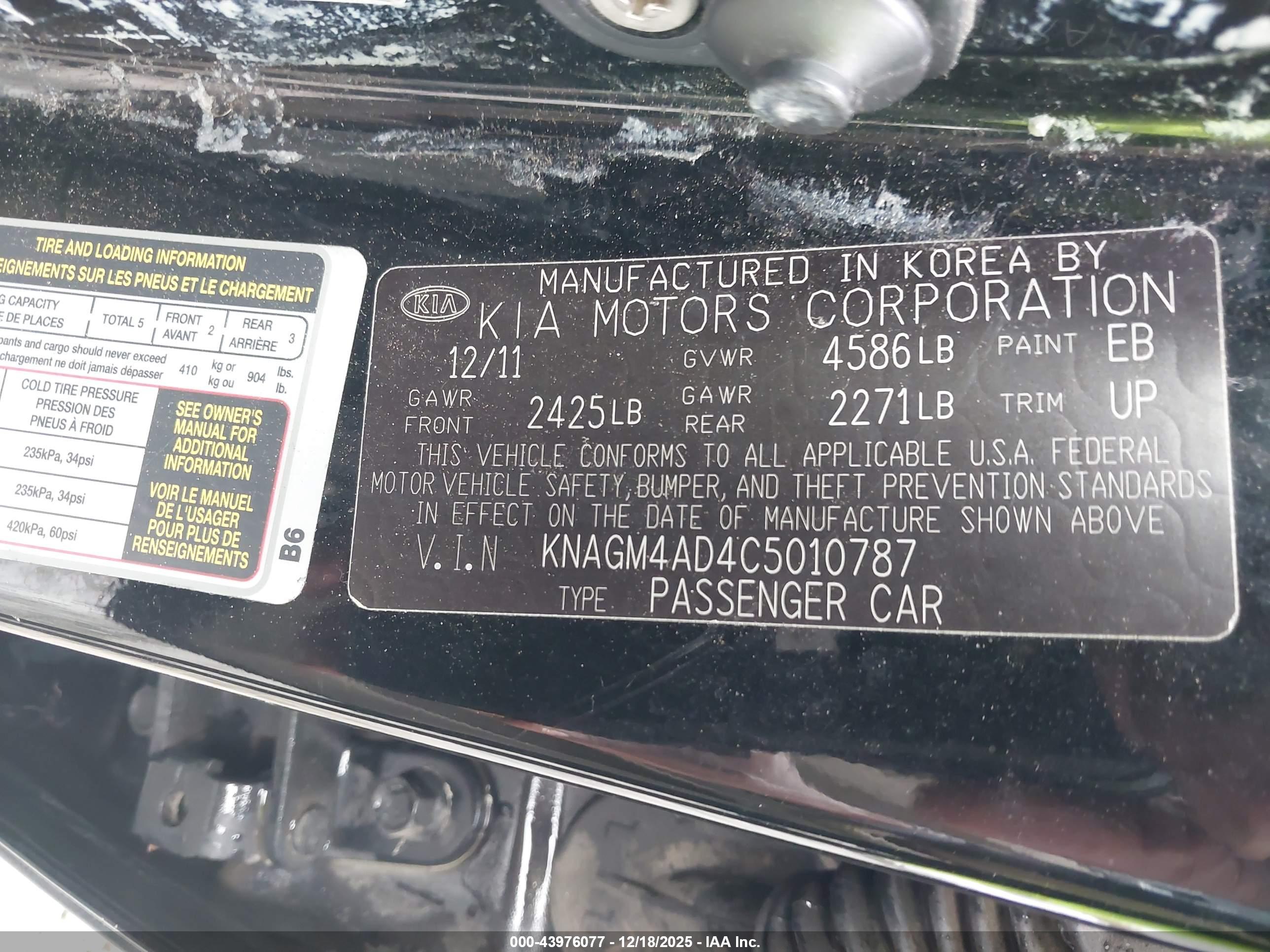 KIA OPTIMA image 9