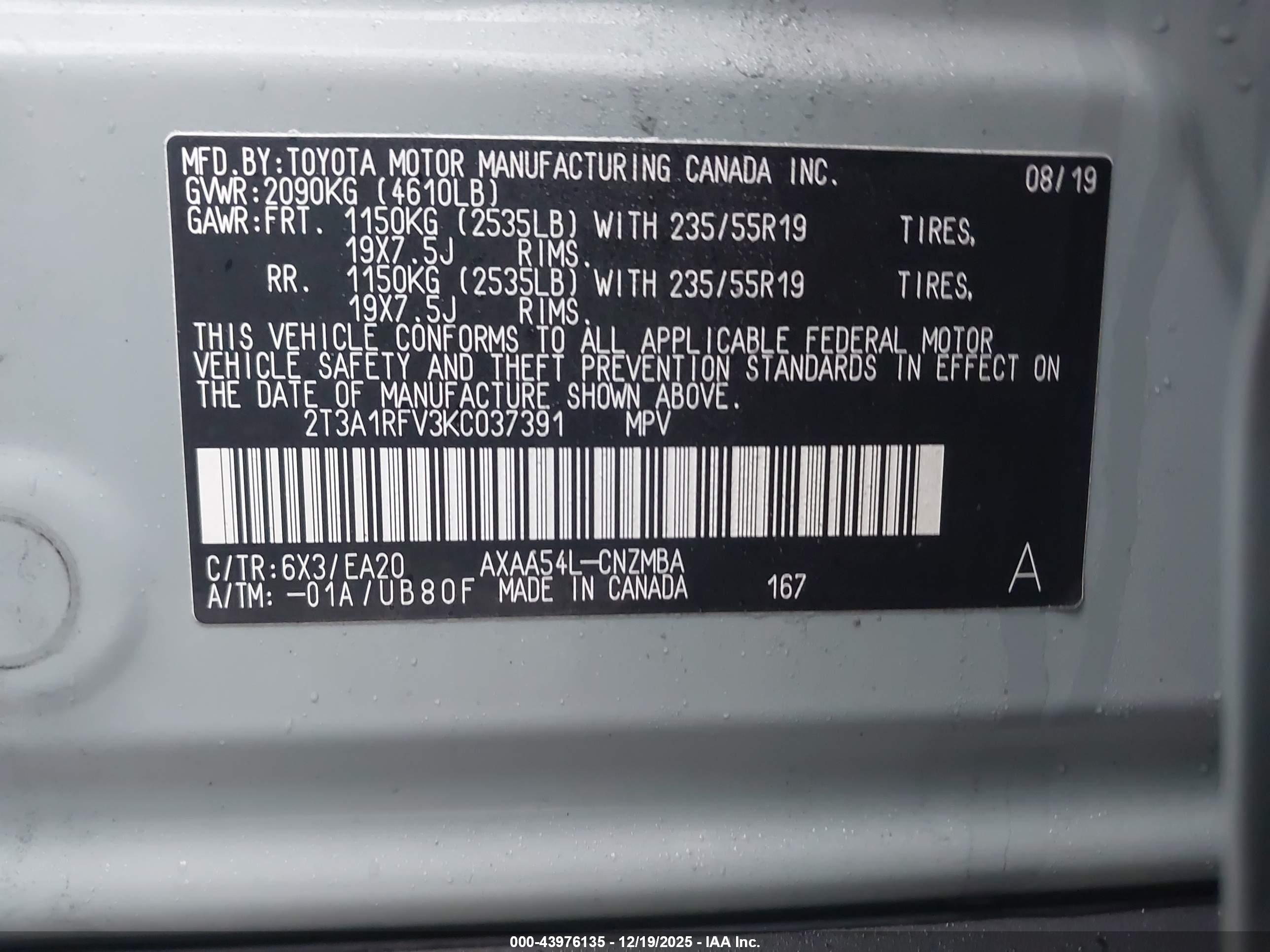 TOYOTA RAV4 image 9
