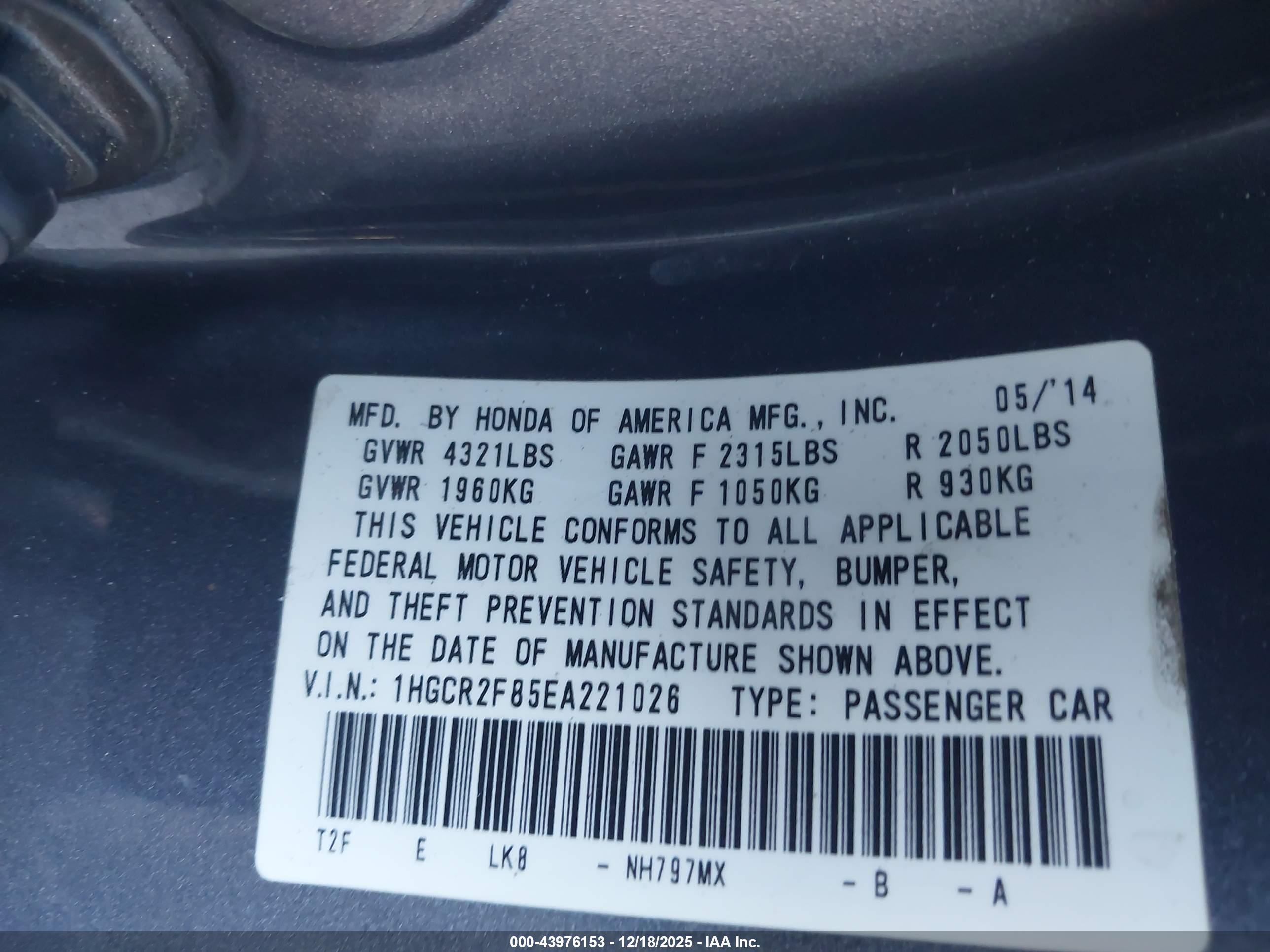 HONDA ACCORD image 9