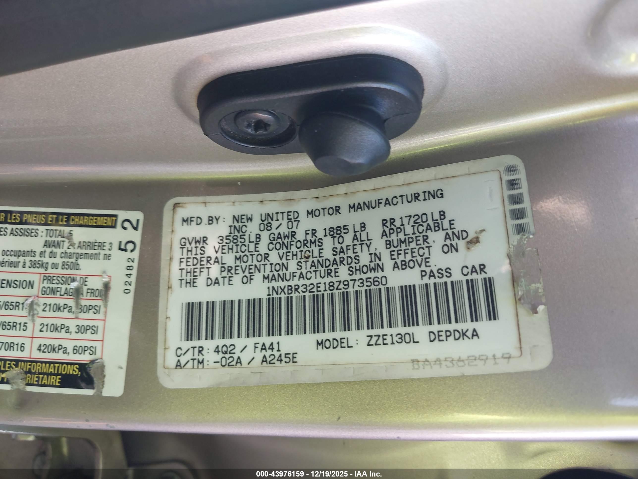 TOYOTA COROLLA image 9