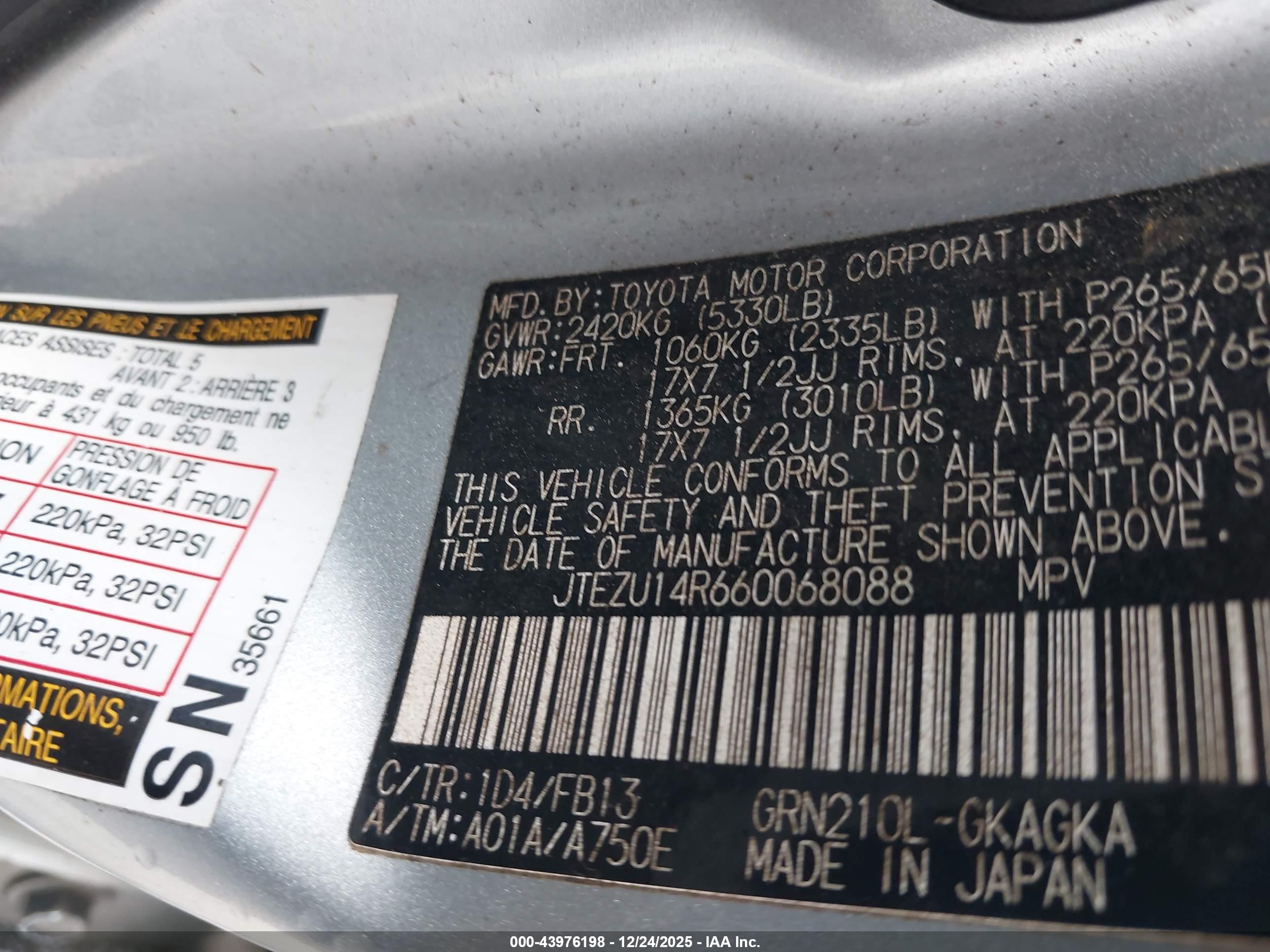 TOYOTA 4RUNNER image 9