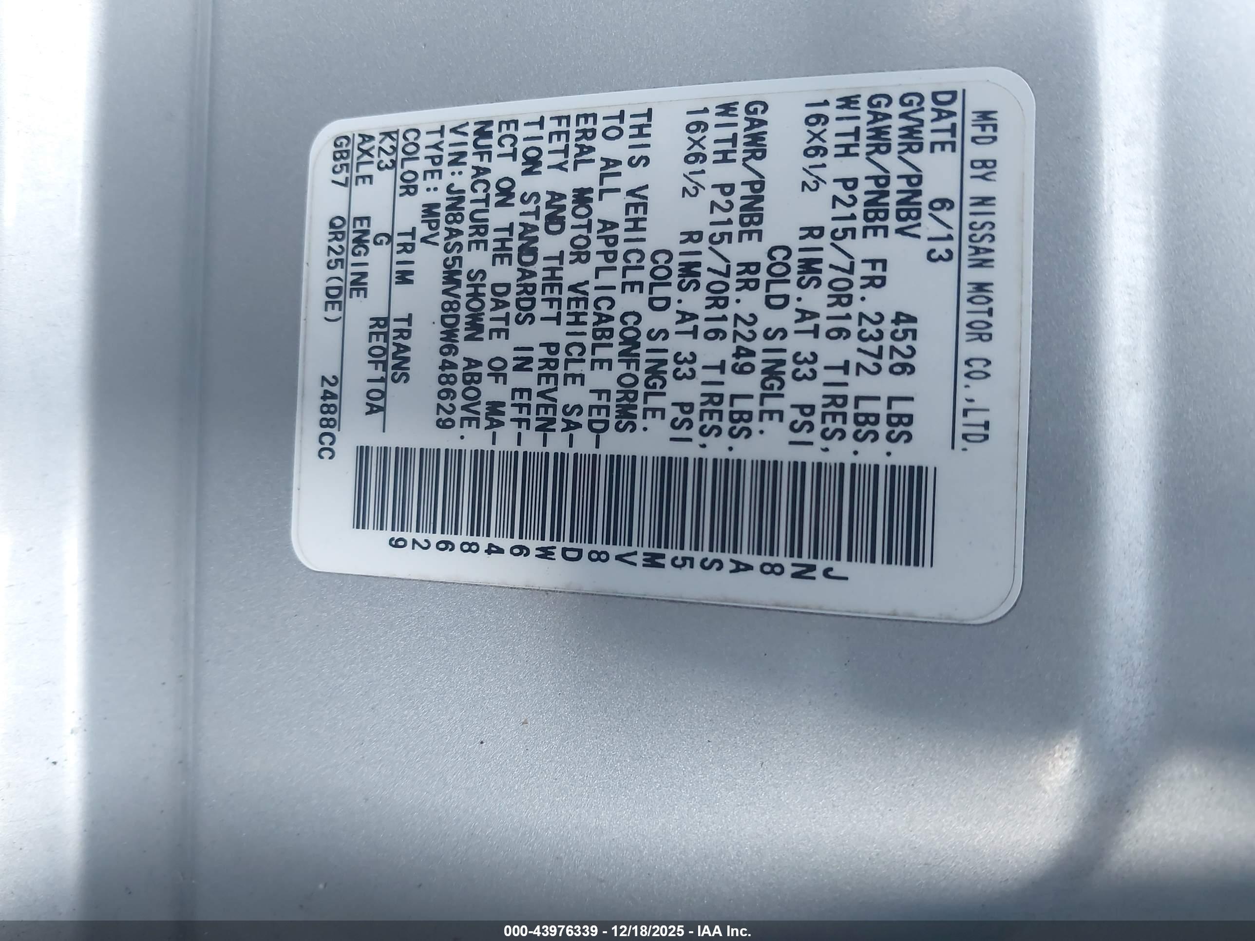 NISSAN ROGUE image 9