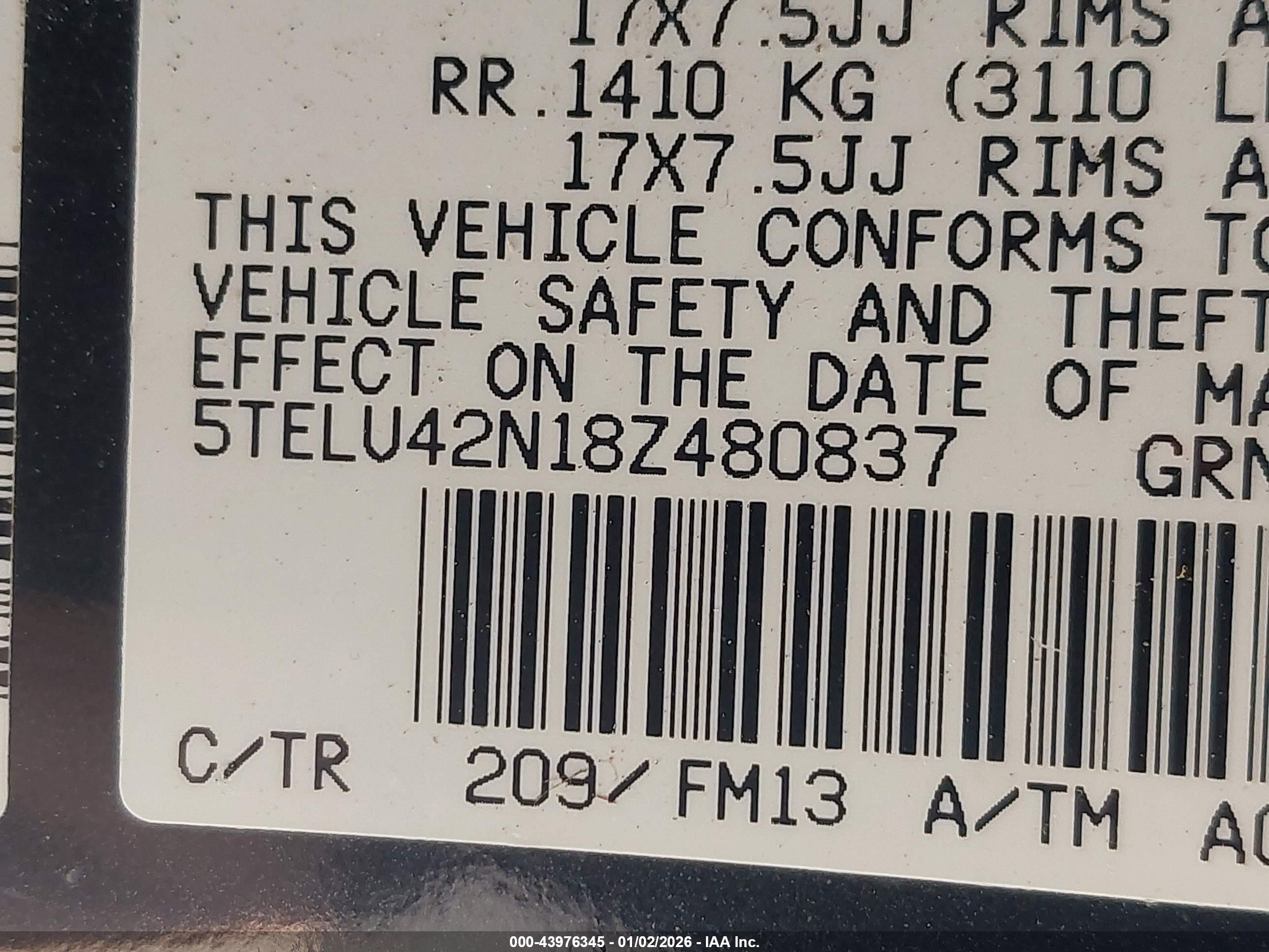 TOYOTA TACOMA image 9