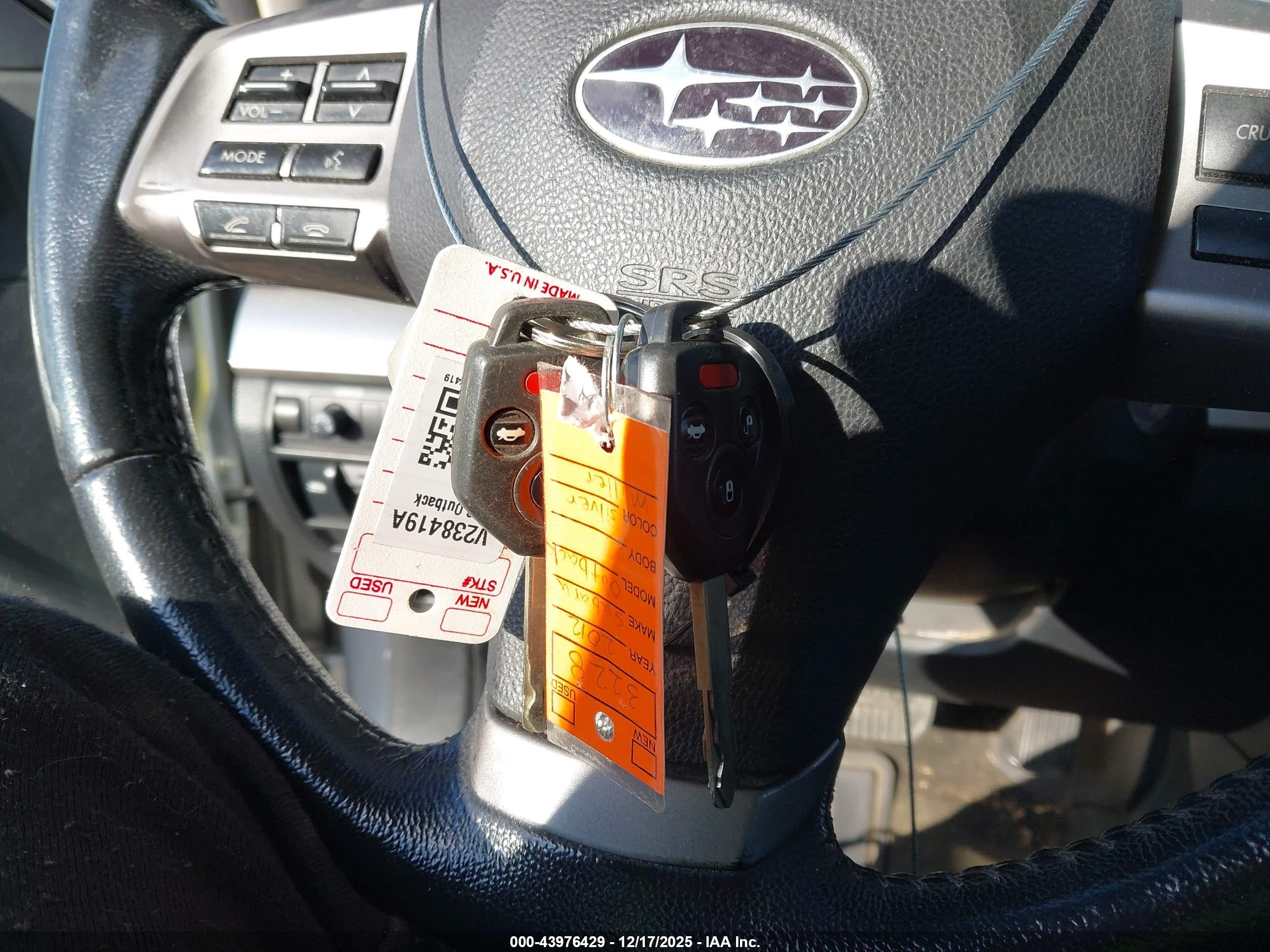 SUBARU OUTBACK image 11