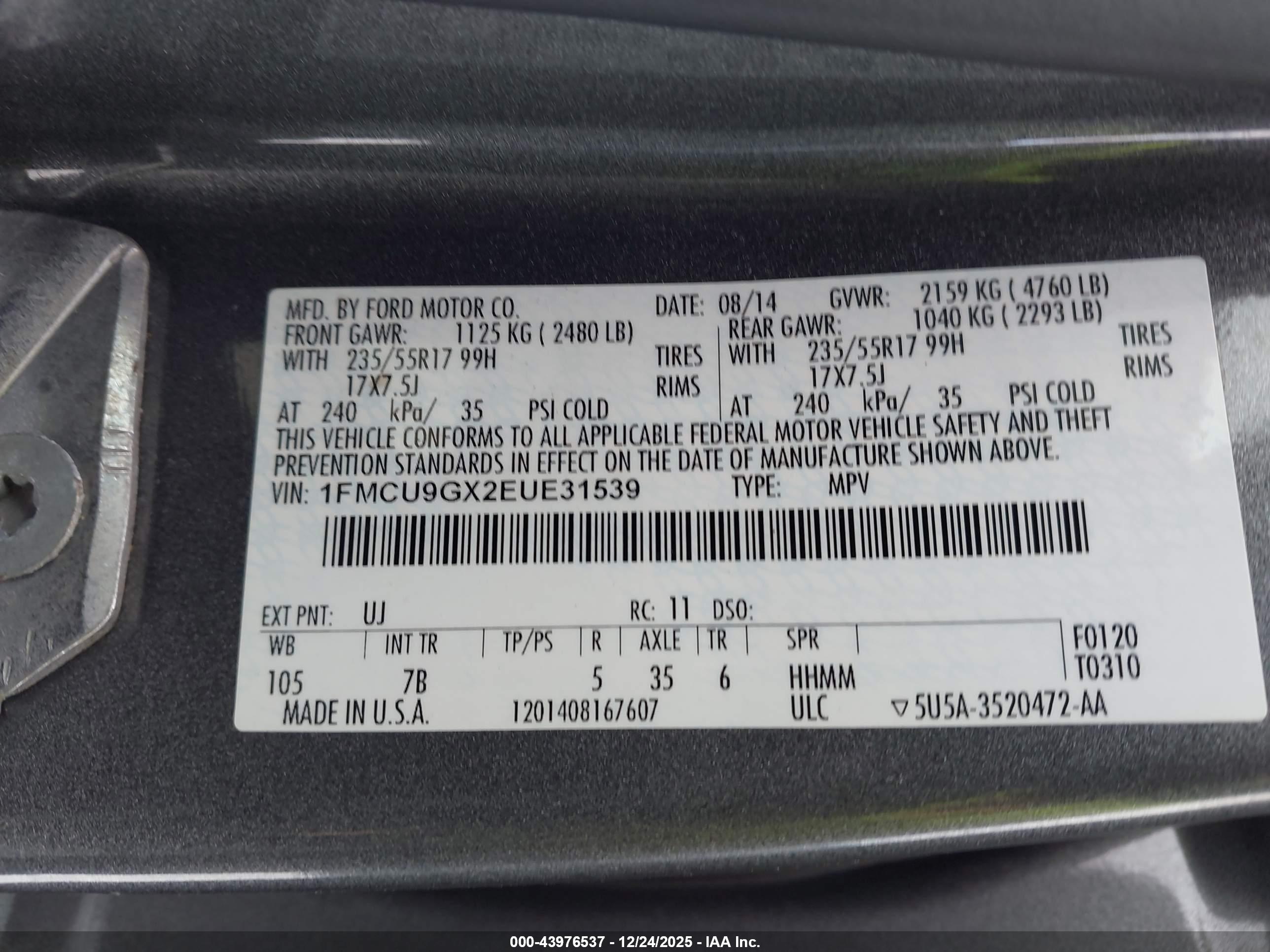 FORD ESCAPE image 9