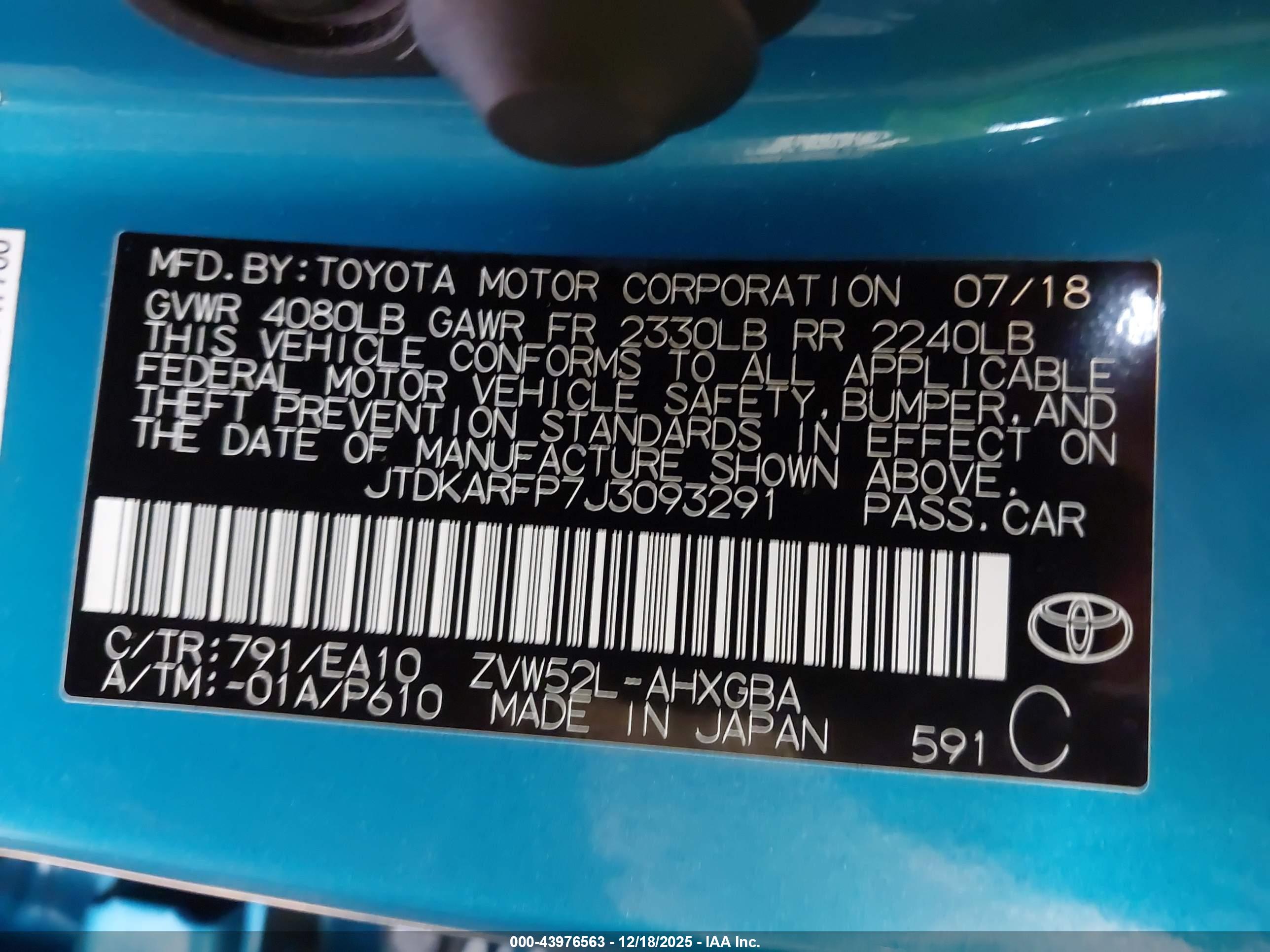 TOYOTA PRIUS image 9