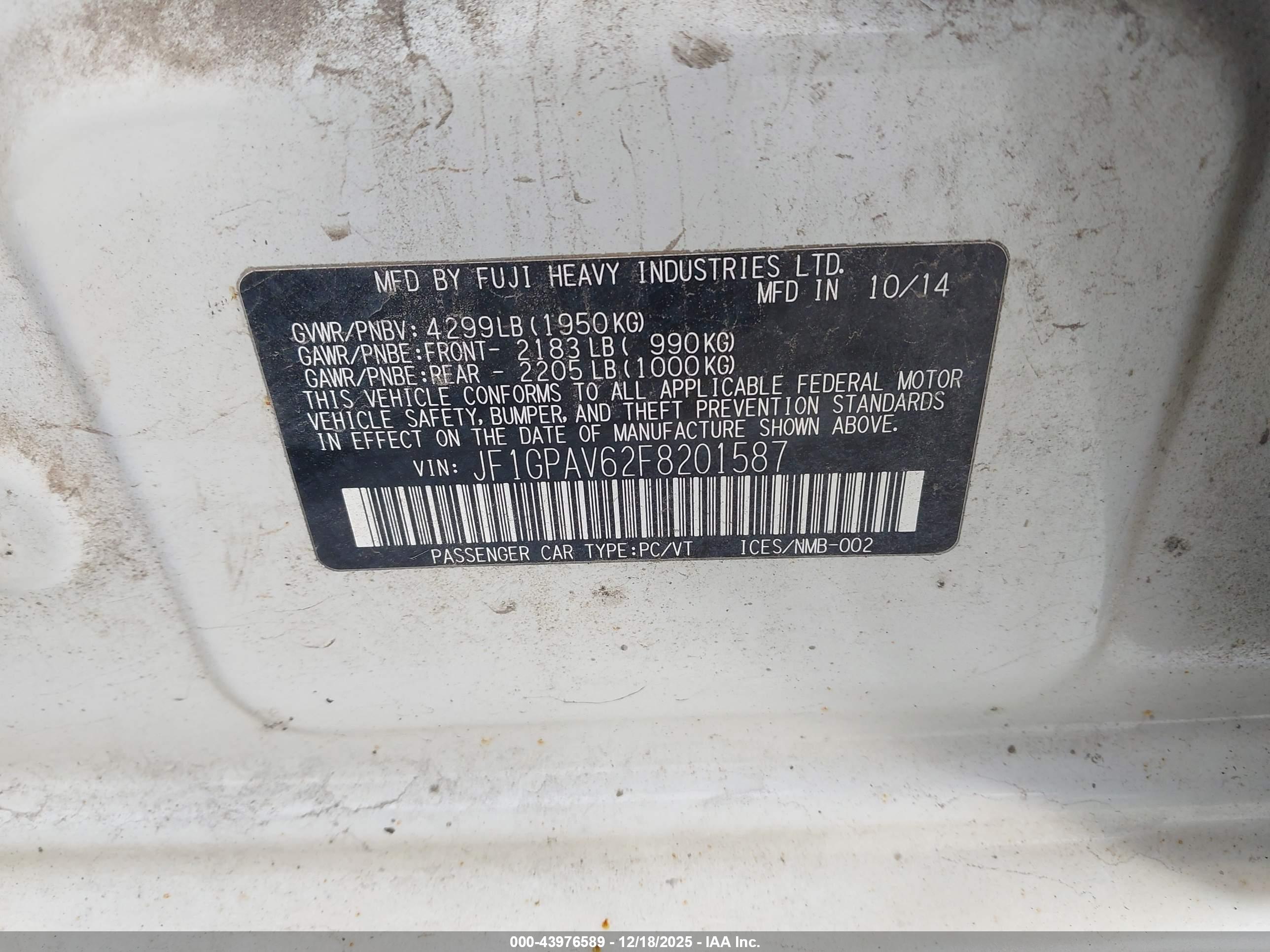 SUBARU IMPREZA image 9