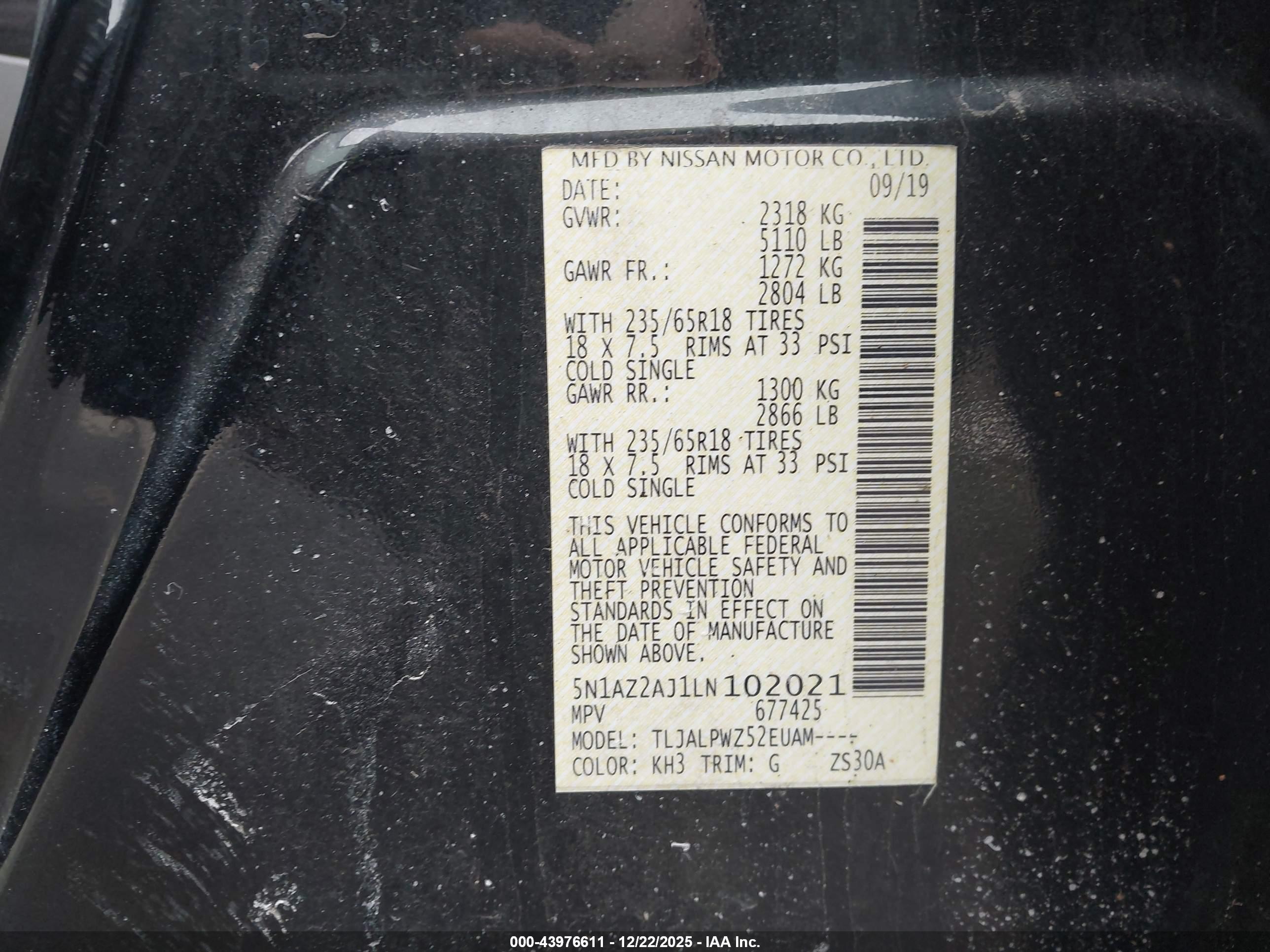 NISSAN MURANO image 9