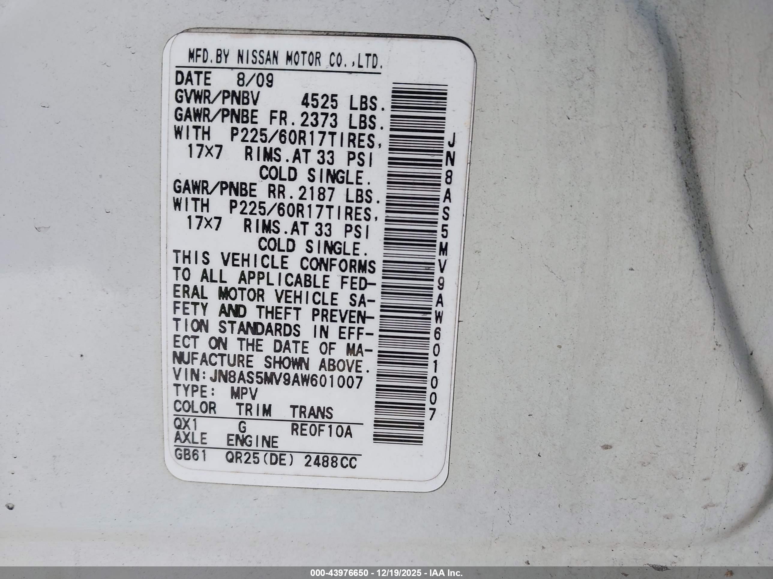 NISSAN ROGUE image 9