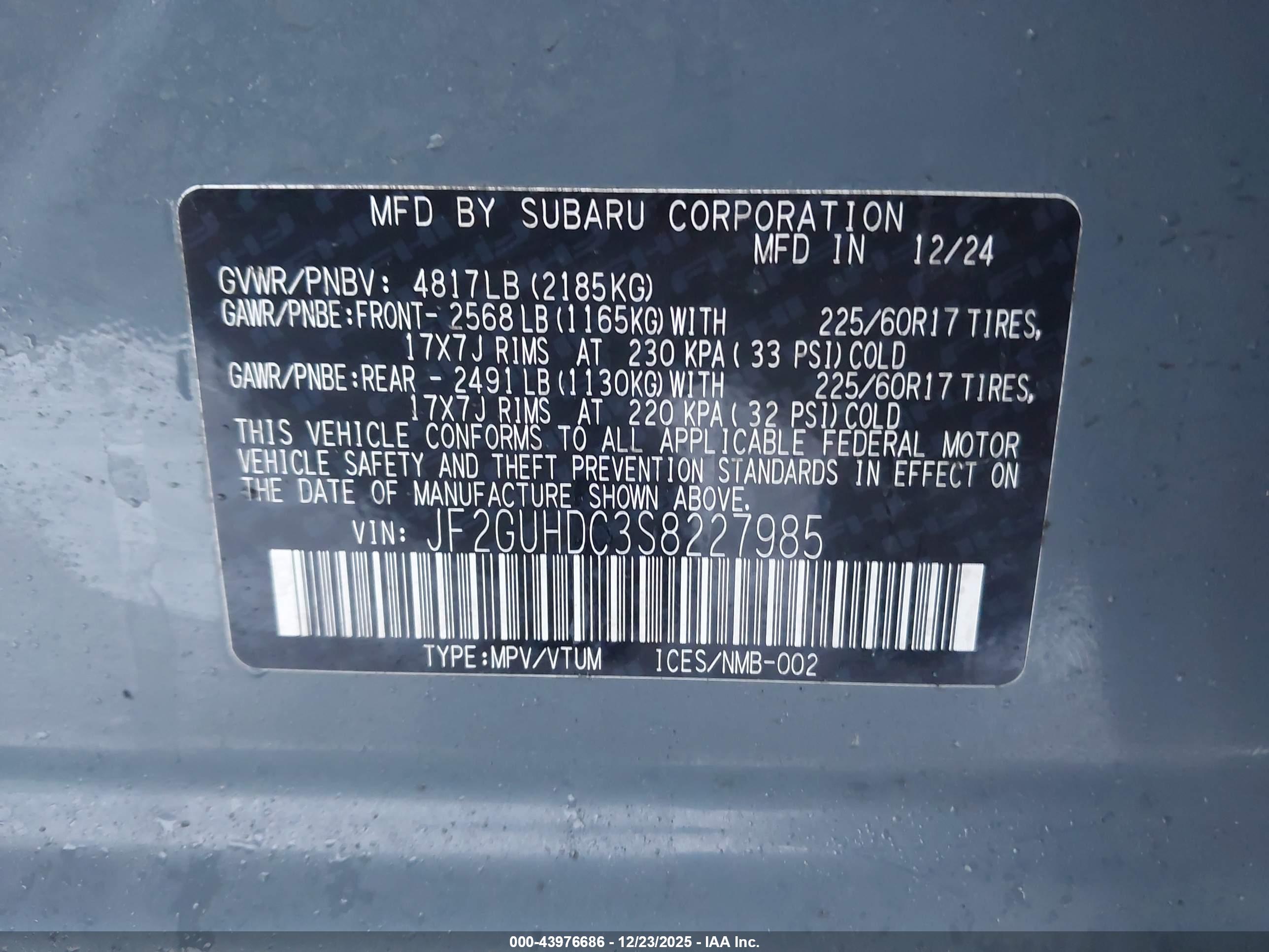SUBARU CROSSTREK image 9