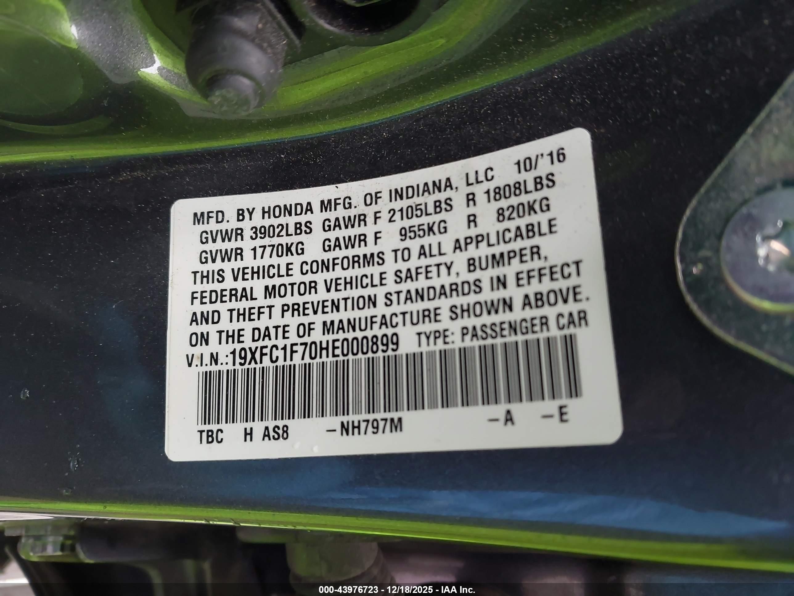 HONDA CIVIC image 9