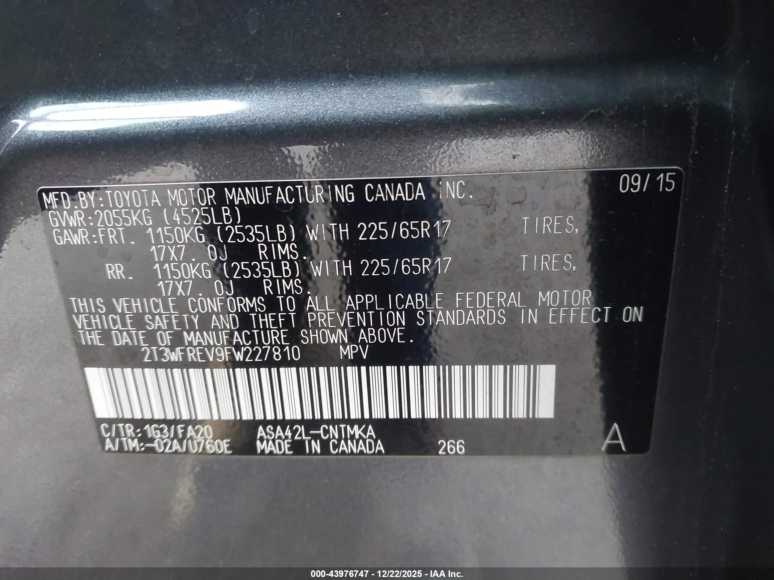 TOYOTA RAV4 image 9