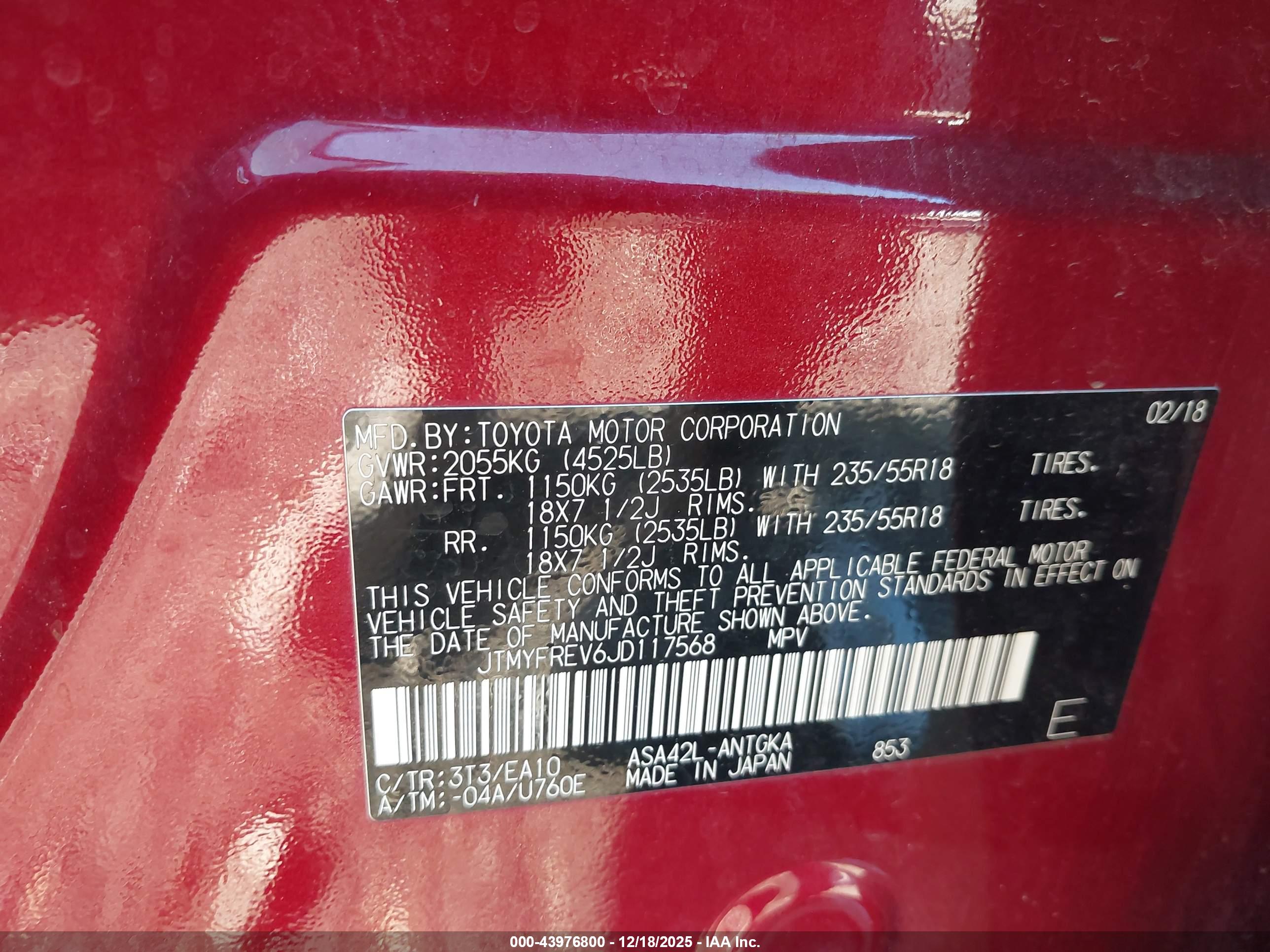 TOYOTA RAV4 image 9