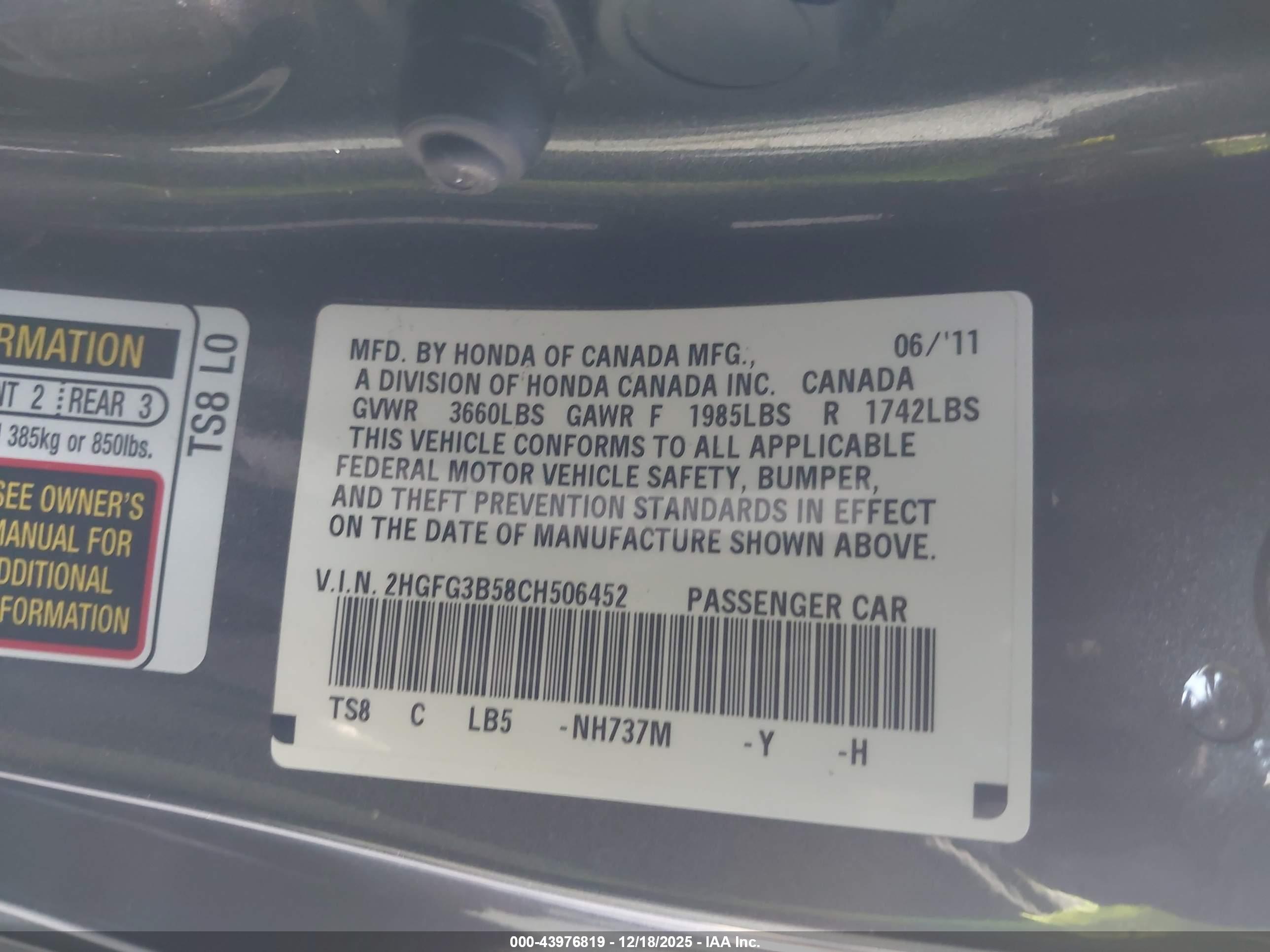 HONDA CIVIC image 9