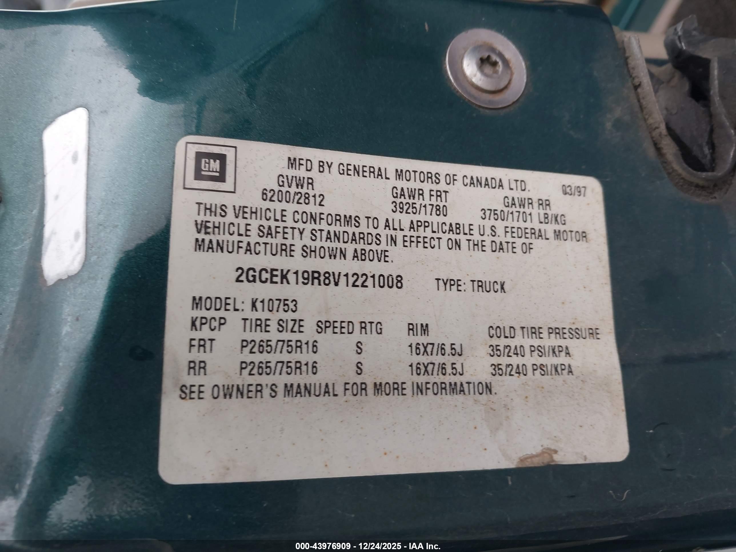 CHEVROLET K1500 image 9