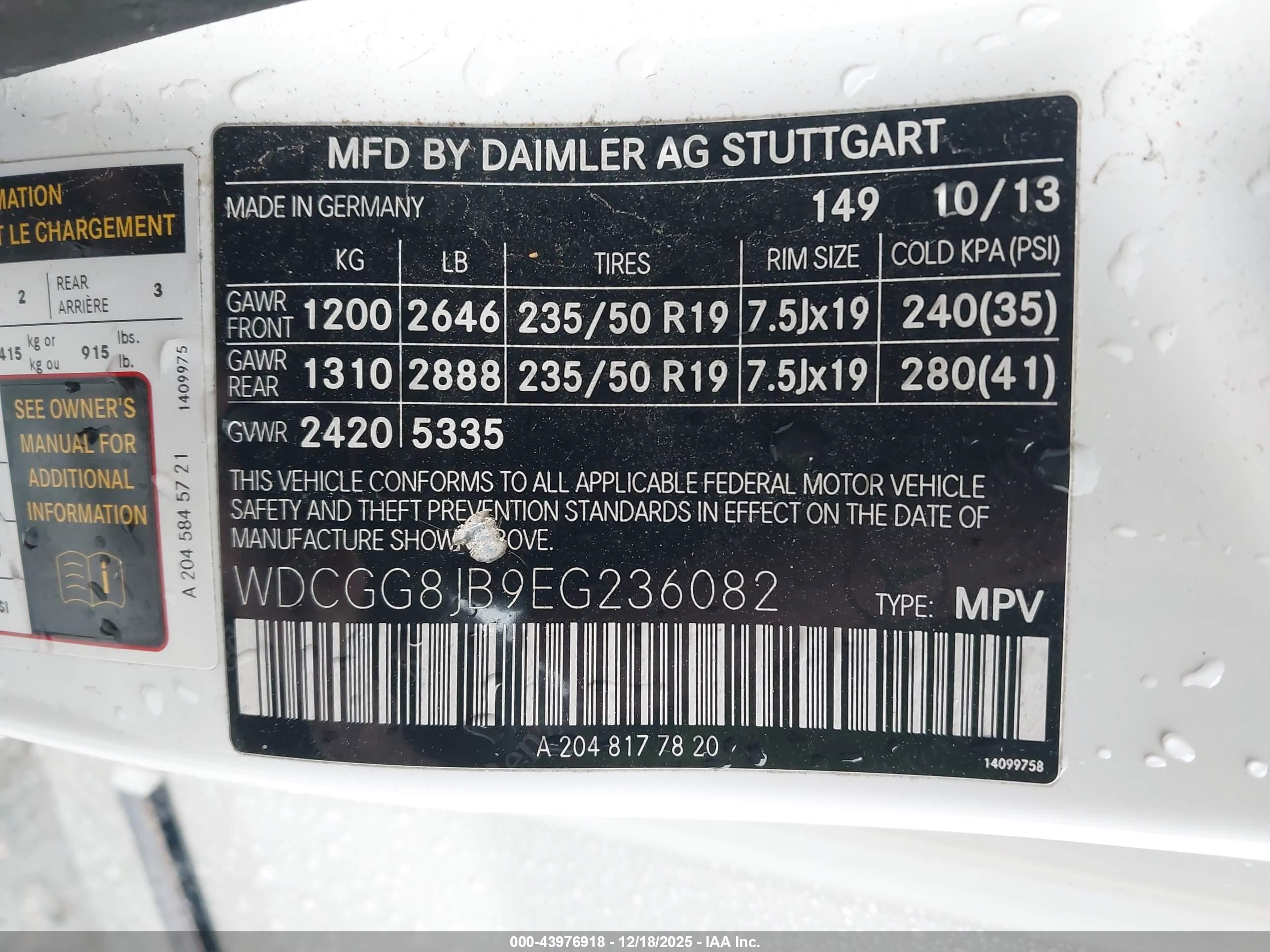 MERCEDES-BENZ GLK image 9
