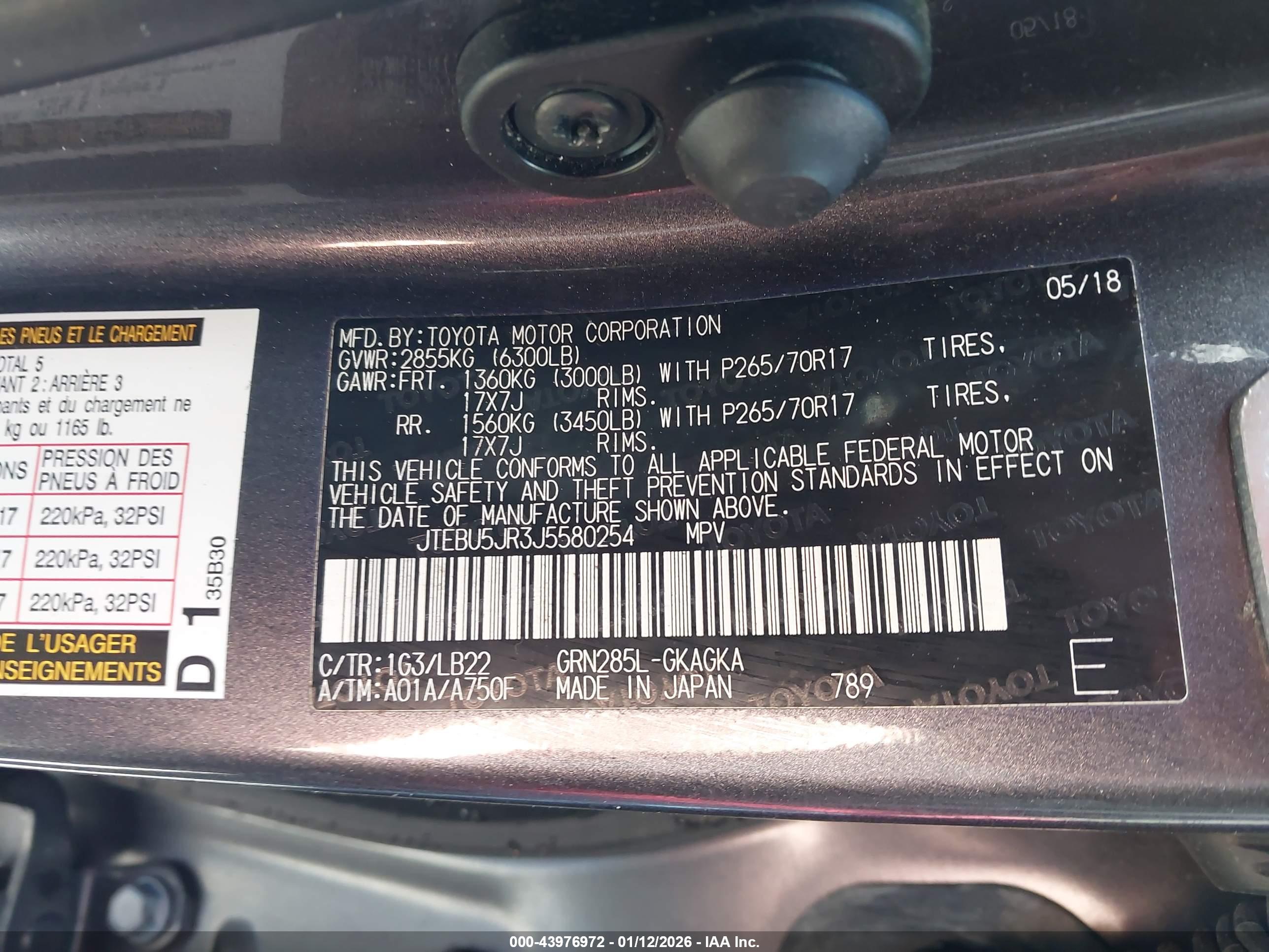 TOYOTA 4RUNNER image 9