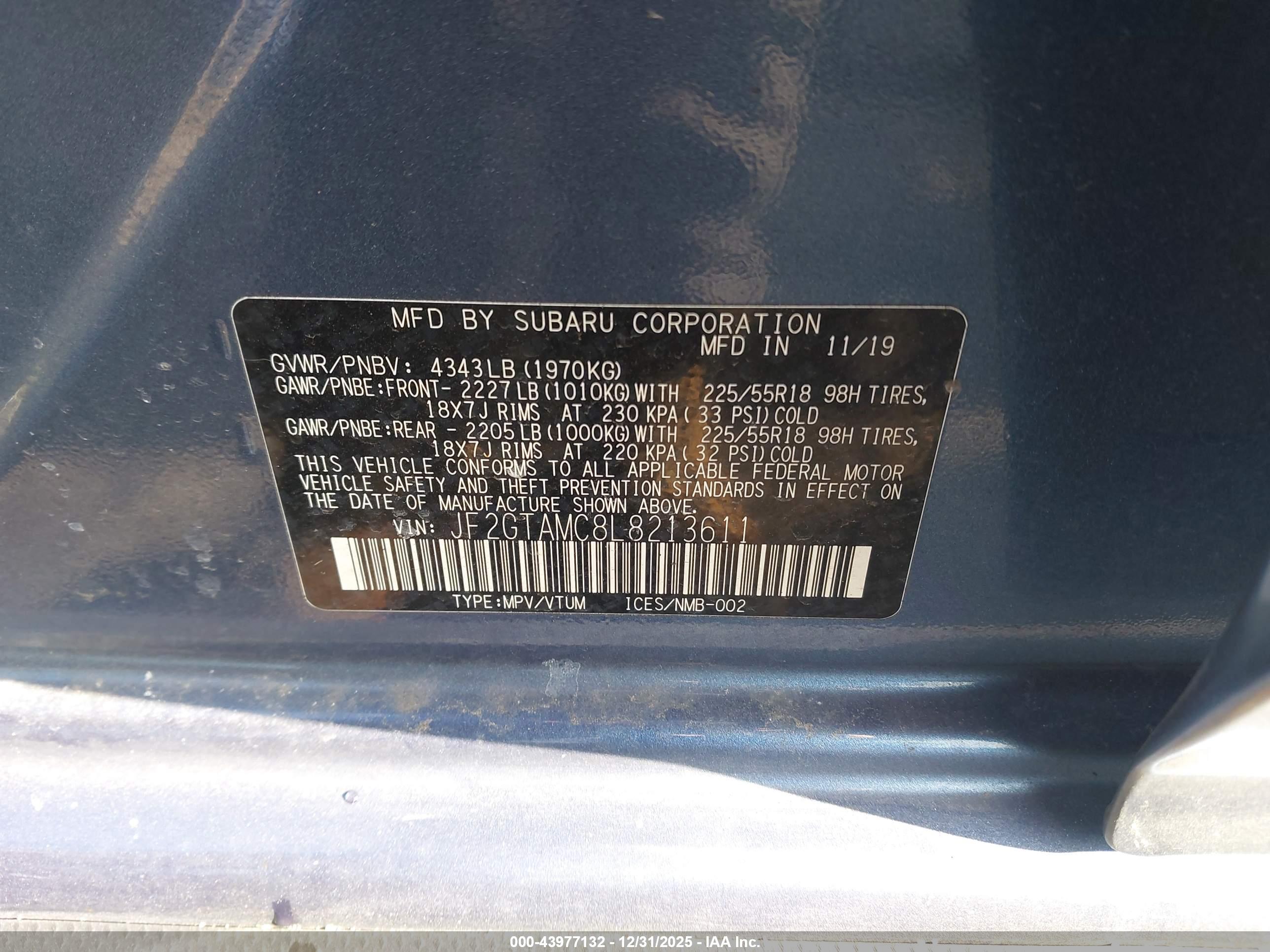 SUBARU CROSSTREK image 9